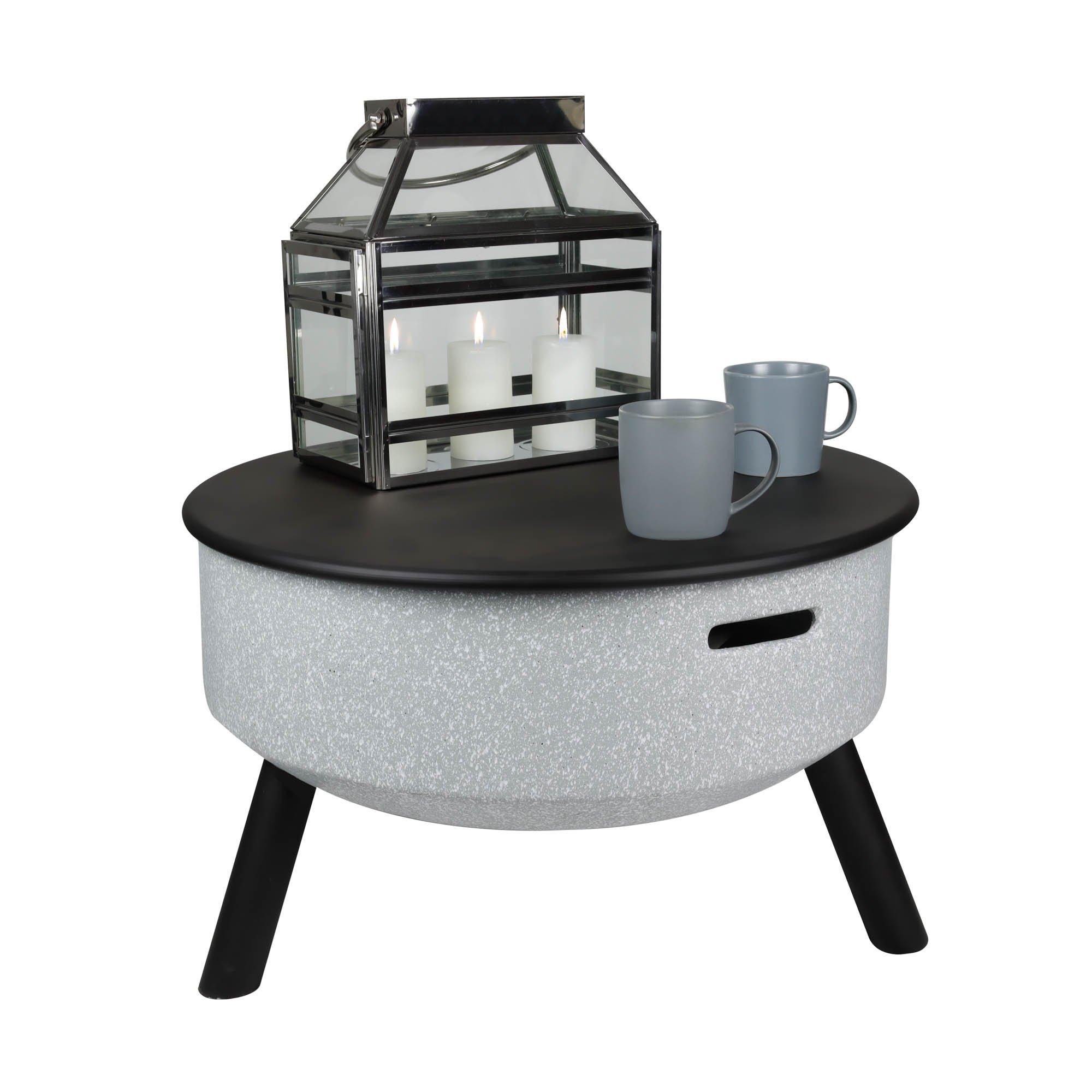 Cream - Streetwize - MGO Firepit, Table & BBQ - 7