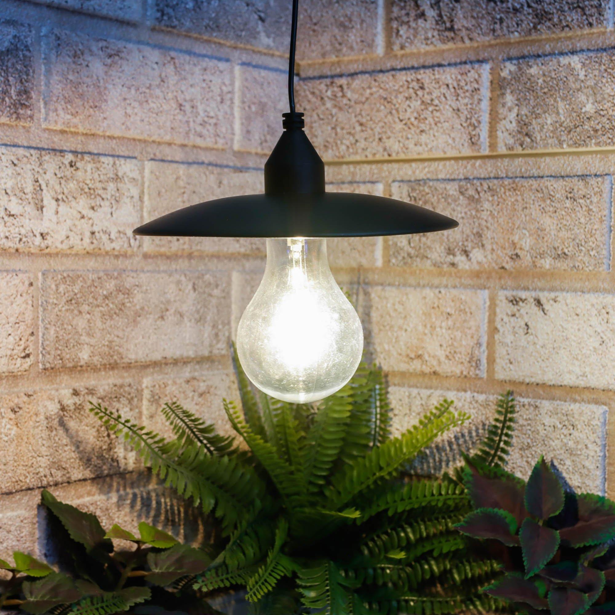 Streetwize  Timeless Hanging Solar Lamp - Black