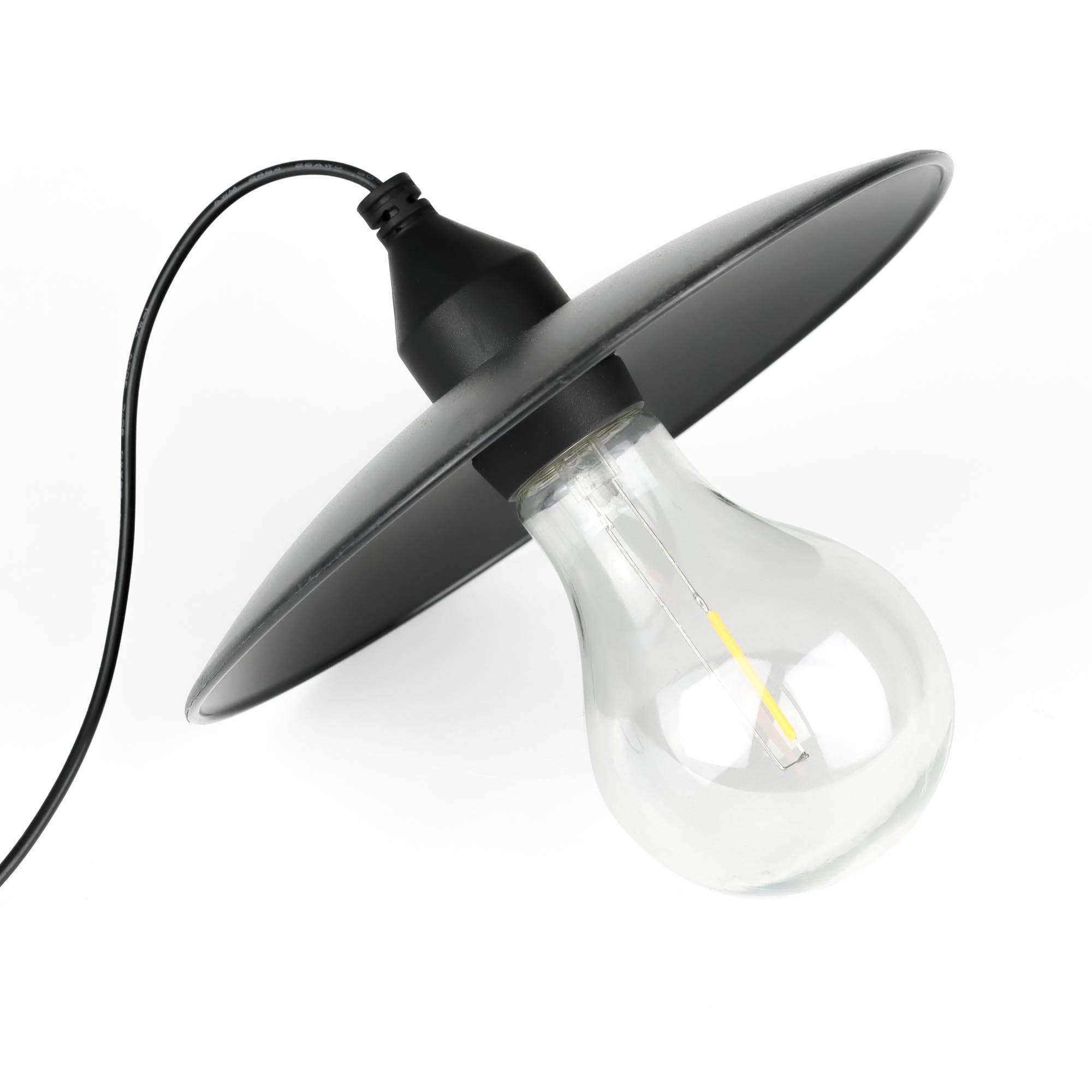 Black - Streetwize - Timeless Hanging Solar Lamp - 3