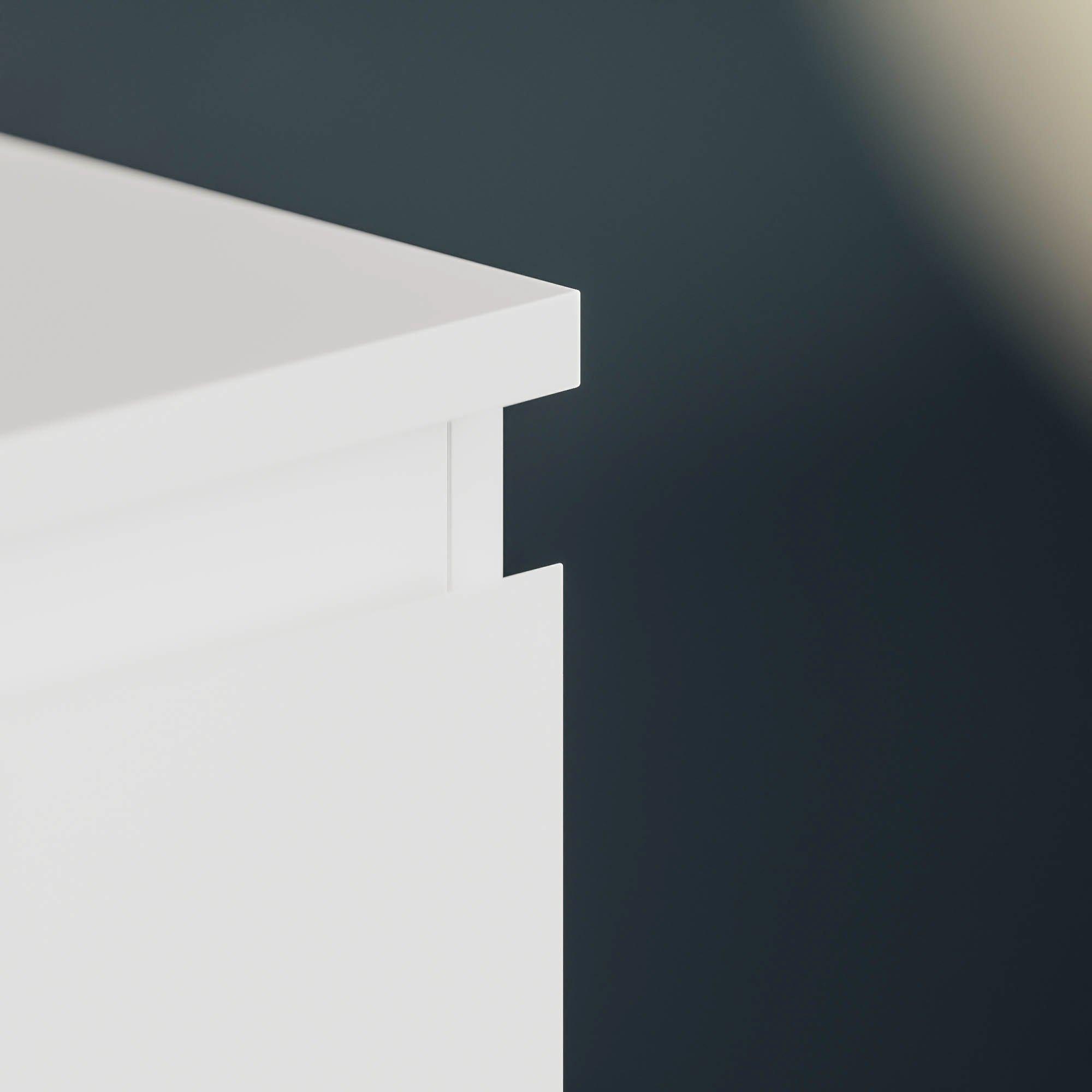 White - Lassic - Vida Designs Denver 4 Drawer Chest - 5