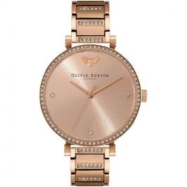 Olivia Burton Ladies Olivia Burton Belgrave Blush Gold Watch