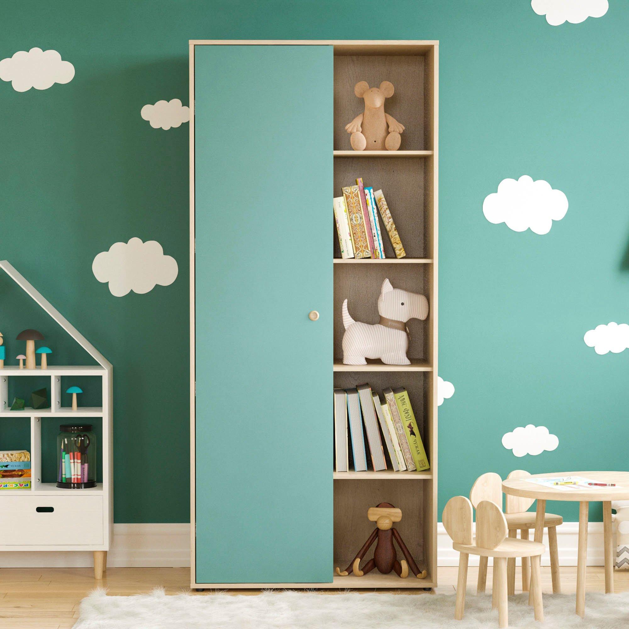 Blue & Oak - Lassic - Junior Vida Neptune 1 Door Wardrobe - 3