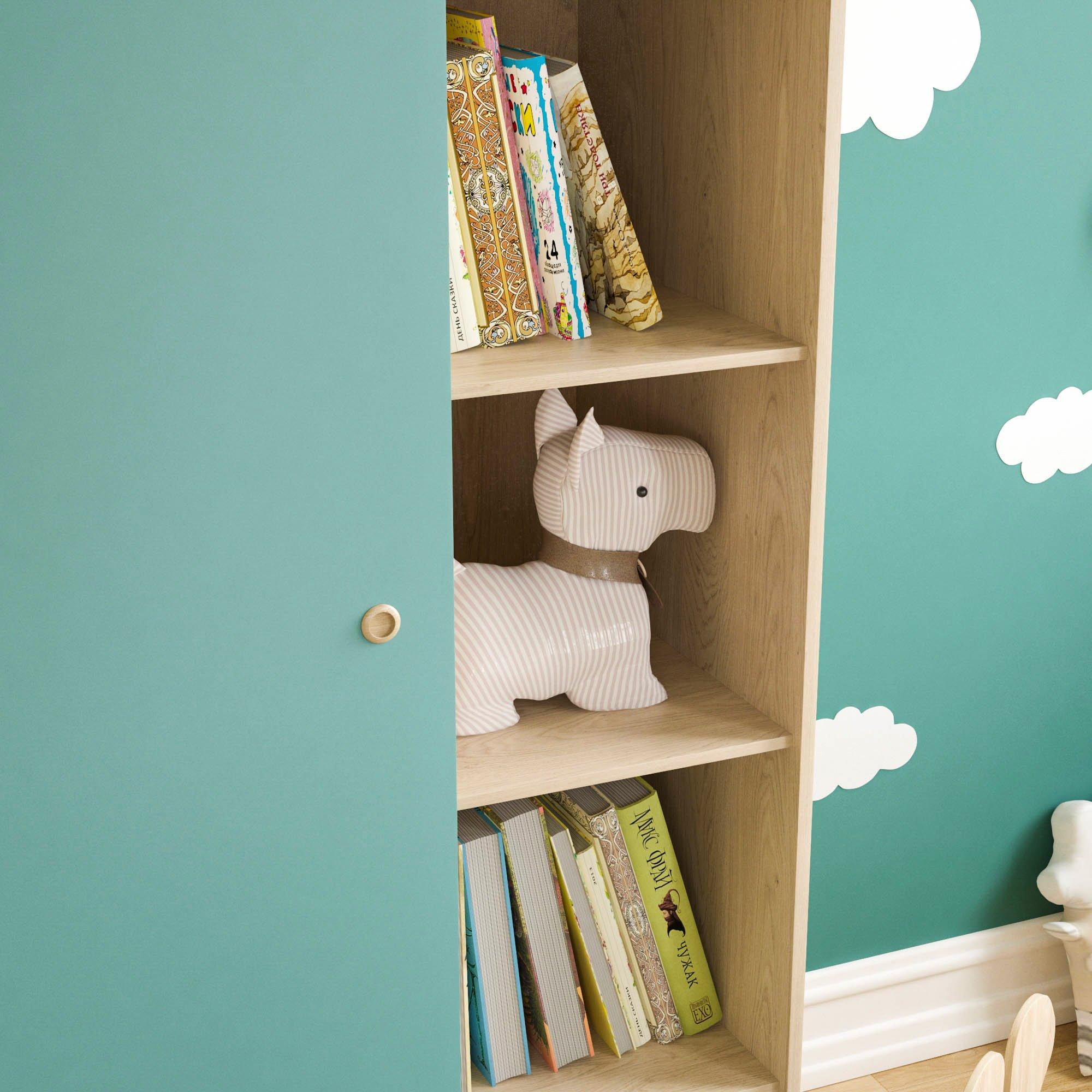 Blue & Oak - Lassic - Junior Vida Neptune 1 Door Wardrobe - 5