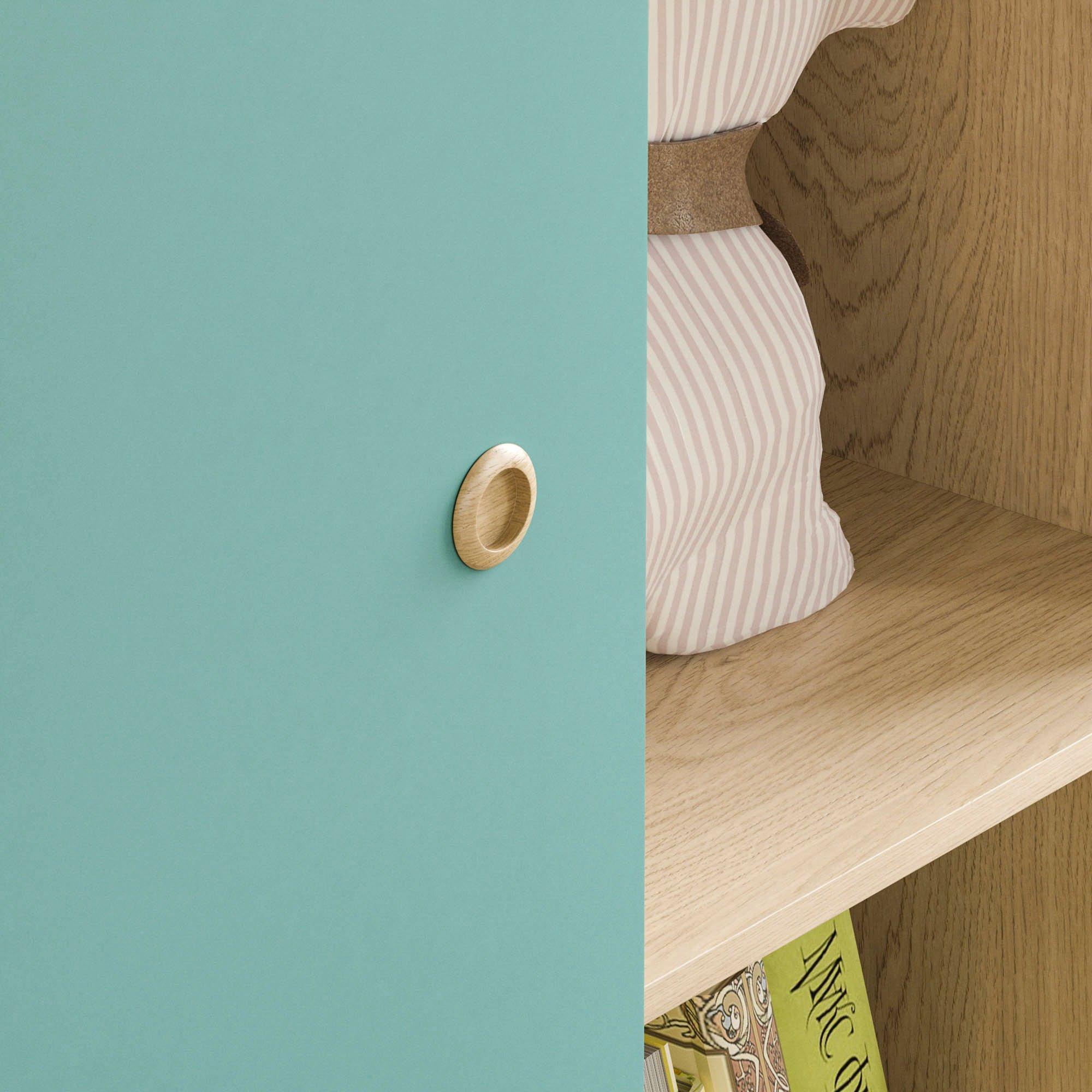 Blue & Oak - Lassic - Junior Vida Neptune 1 Door Wardrobe - 7