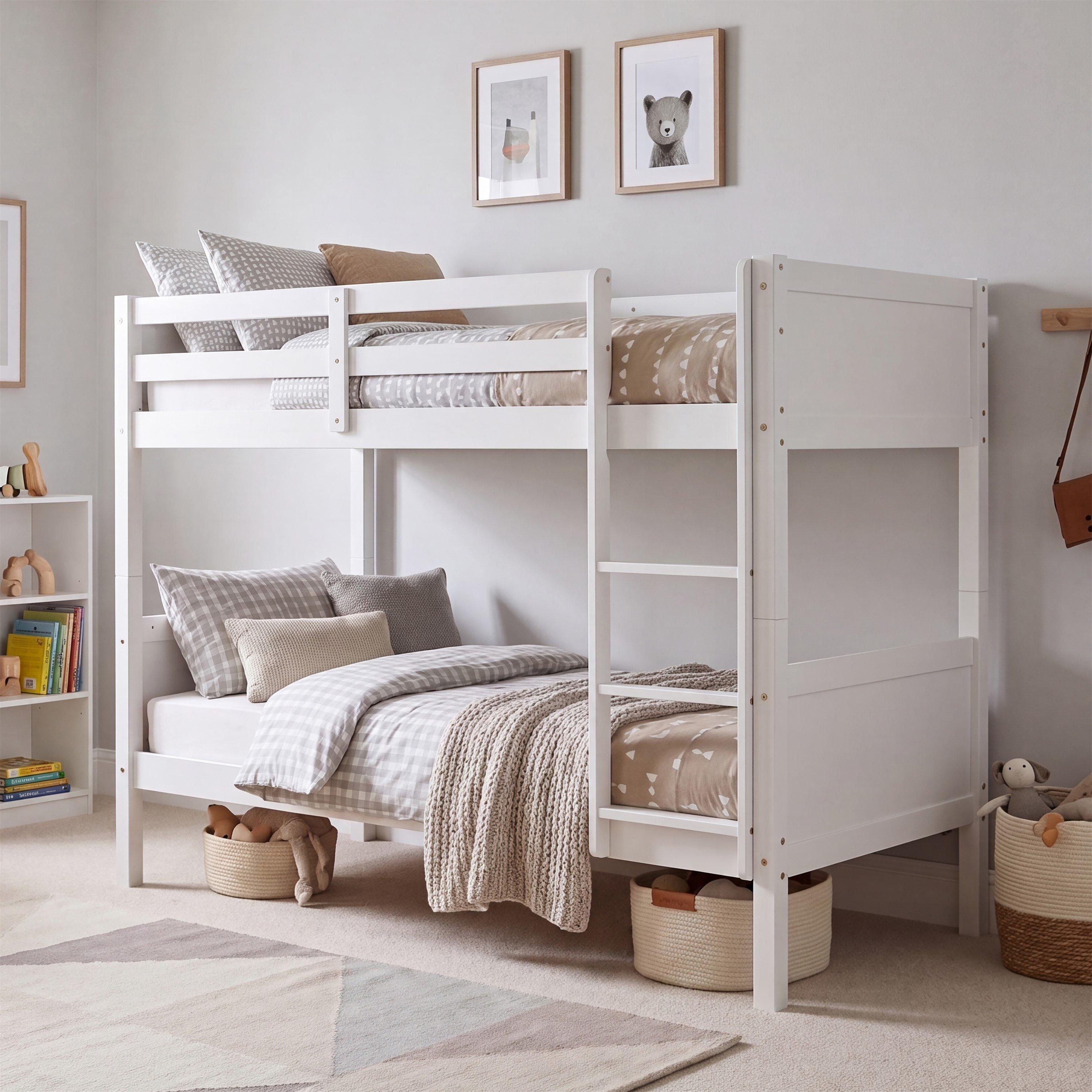 White - Lassic - Junior Vida Gemini Detachable Bunk Bed - 3