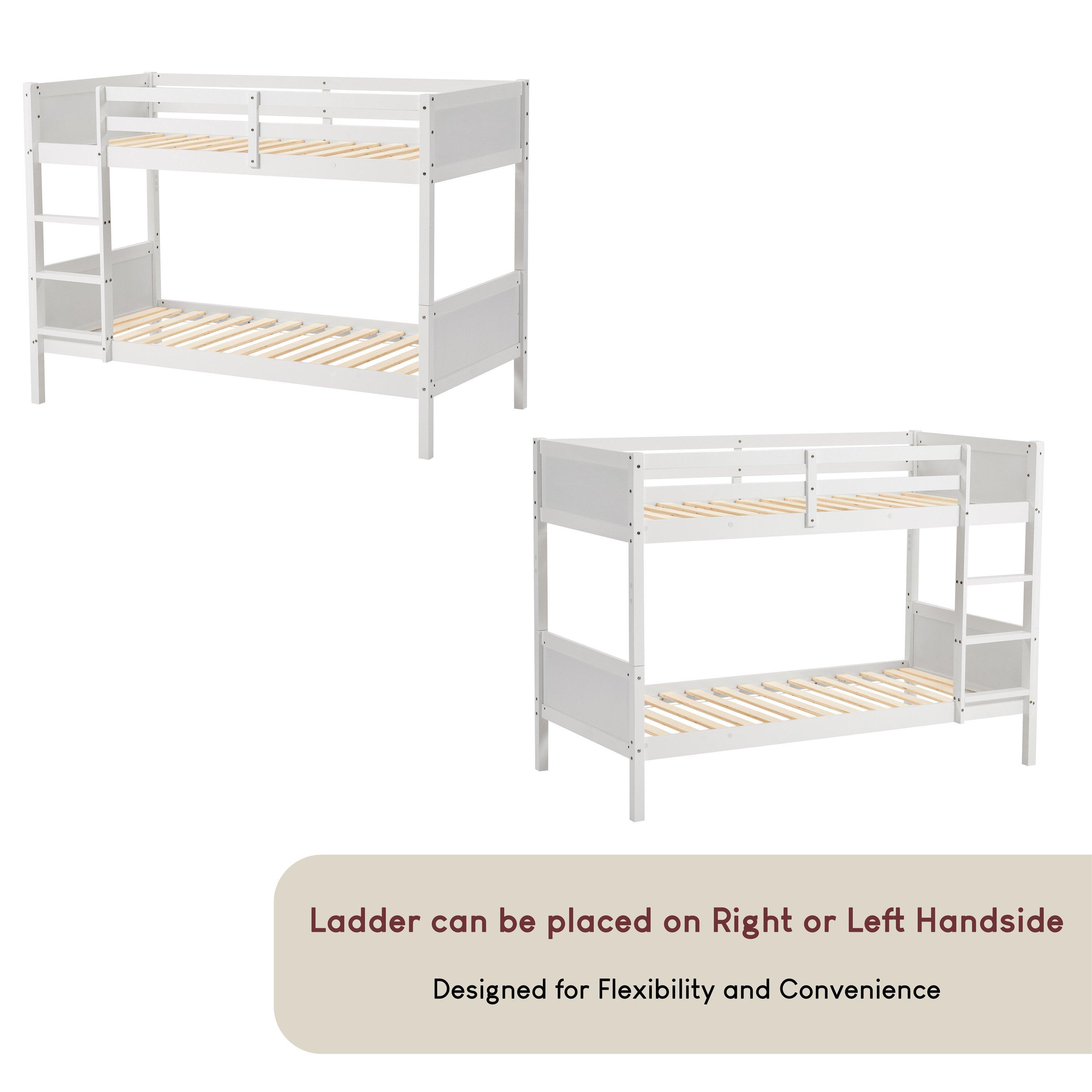 White - Lassic - Junior Vida Gemini Detachable Bunk Bed - 8
