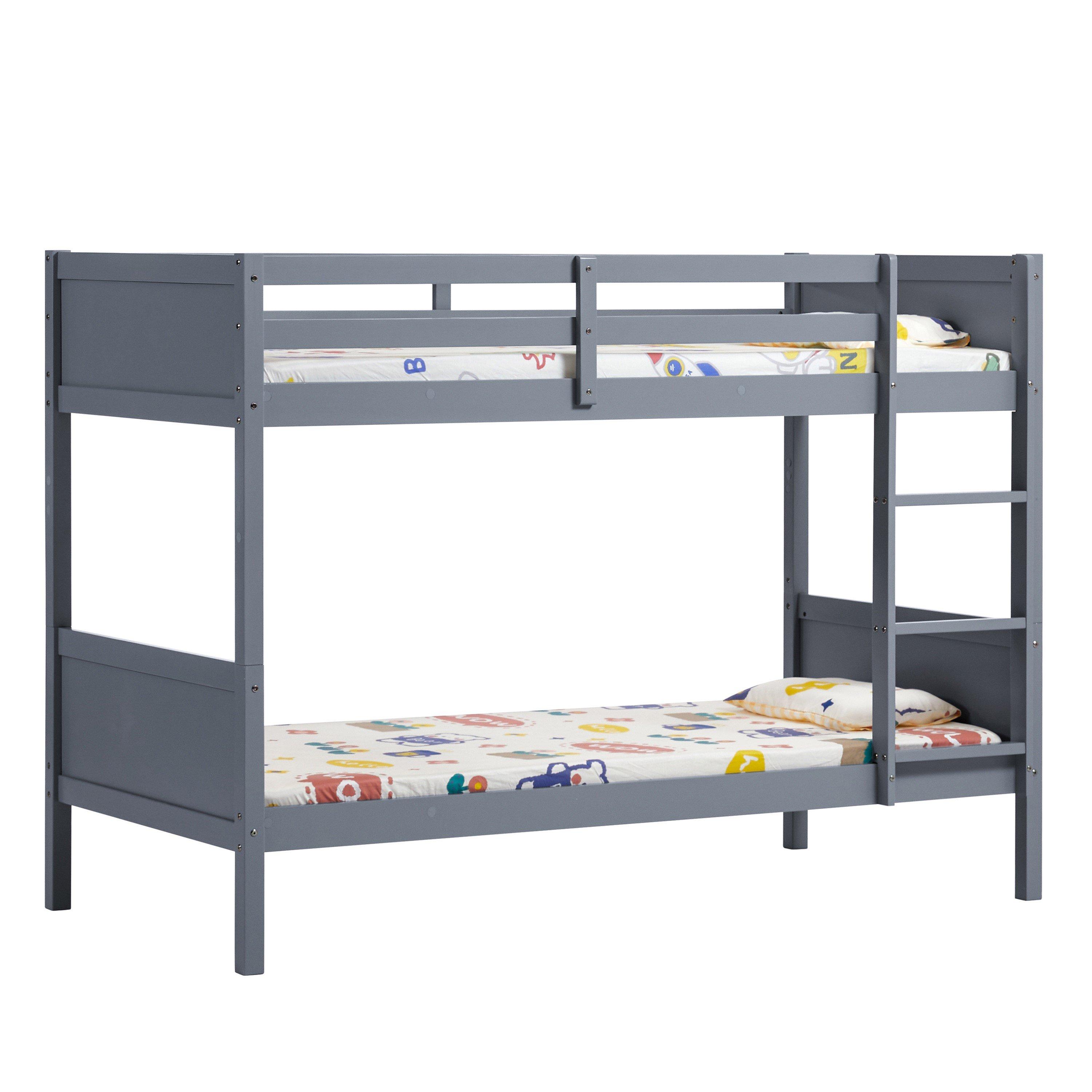 Grey - Lassic - Junior Vida Gemini Detachable Bunk Bed - 8