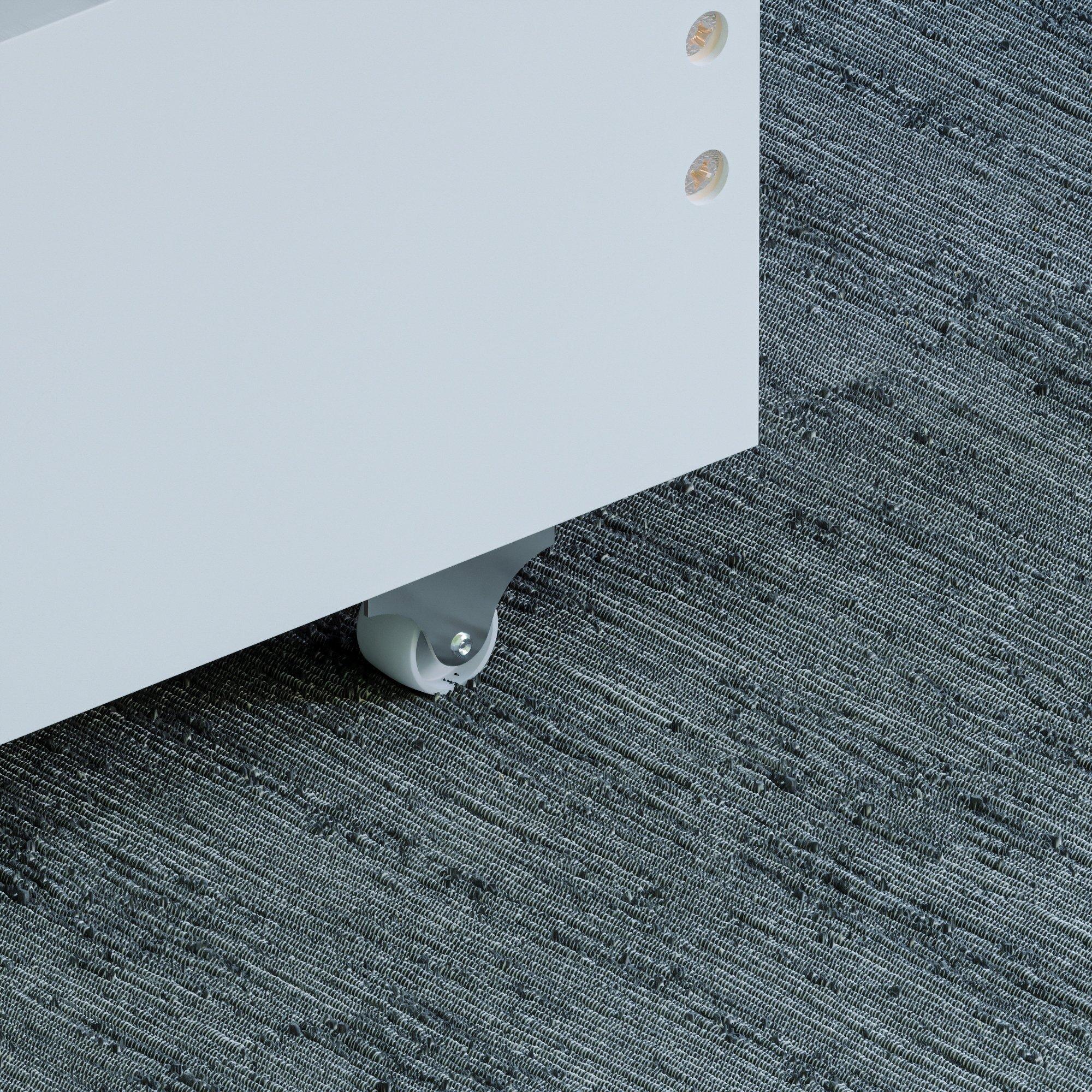 White - Lassic - Junior Vida Taurus Toddler Bed With Storage - 11