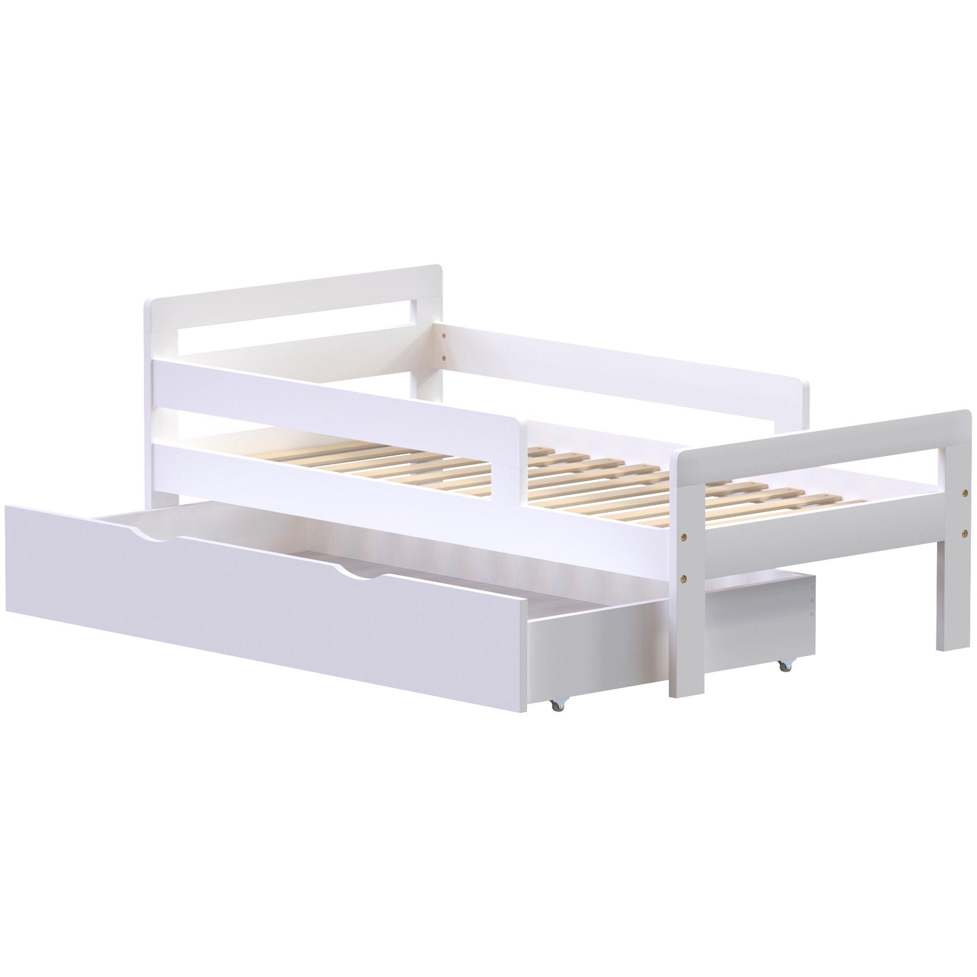 White - Lassic - Junior Vida Taurus Toddler Bed With Storage - 12