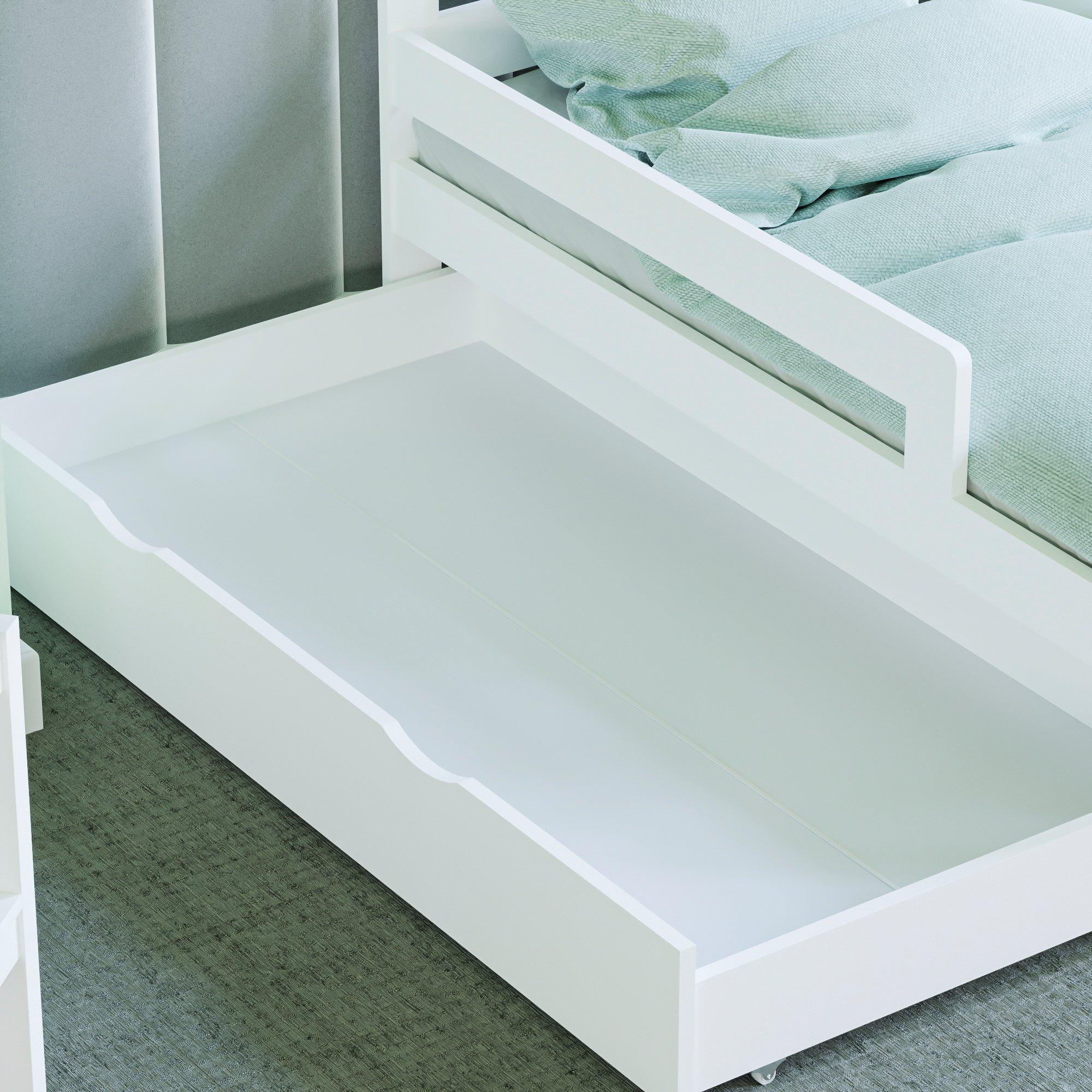 White - Lassic - Junior Vida Taurus Toddler Bed With Storage - 8