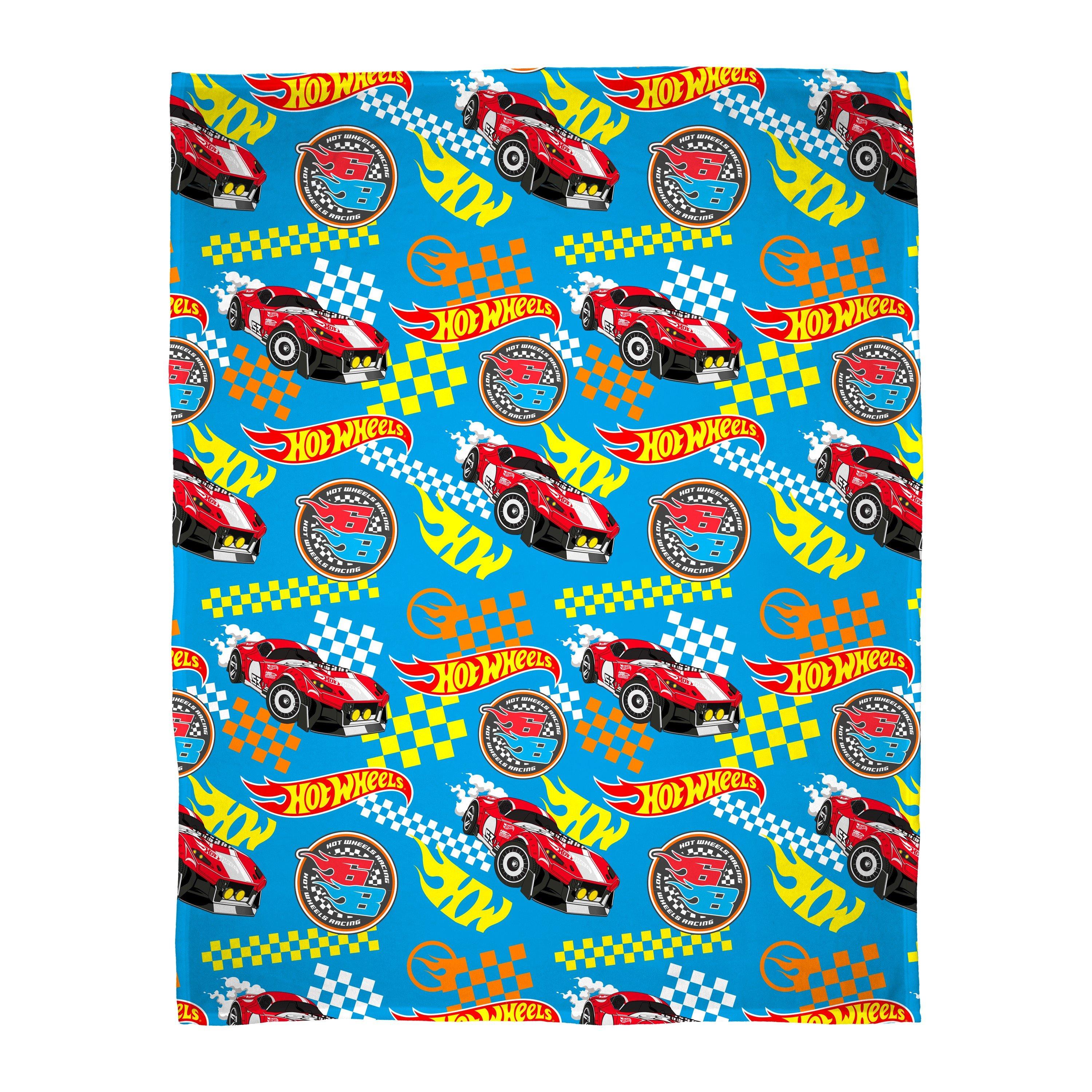 Multi - Hot Wheels - Flame Fleece Blanket - 6