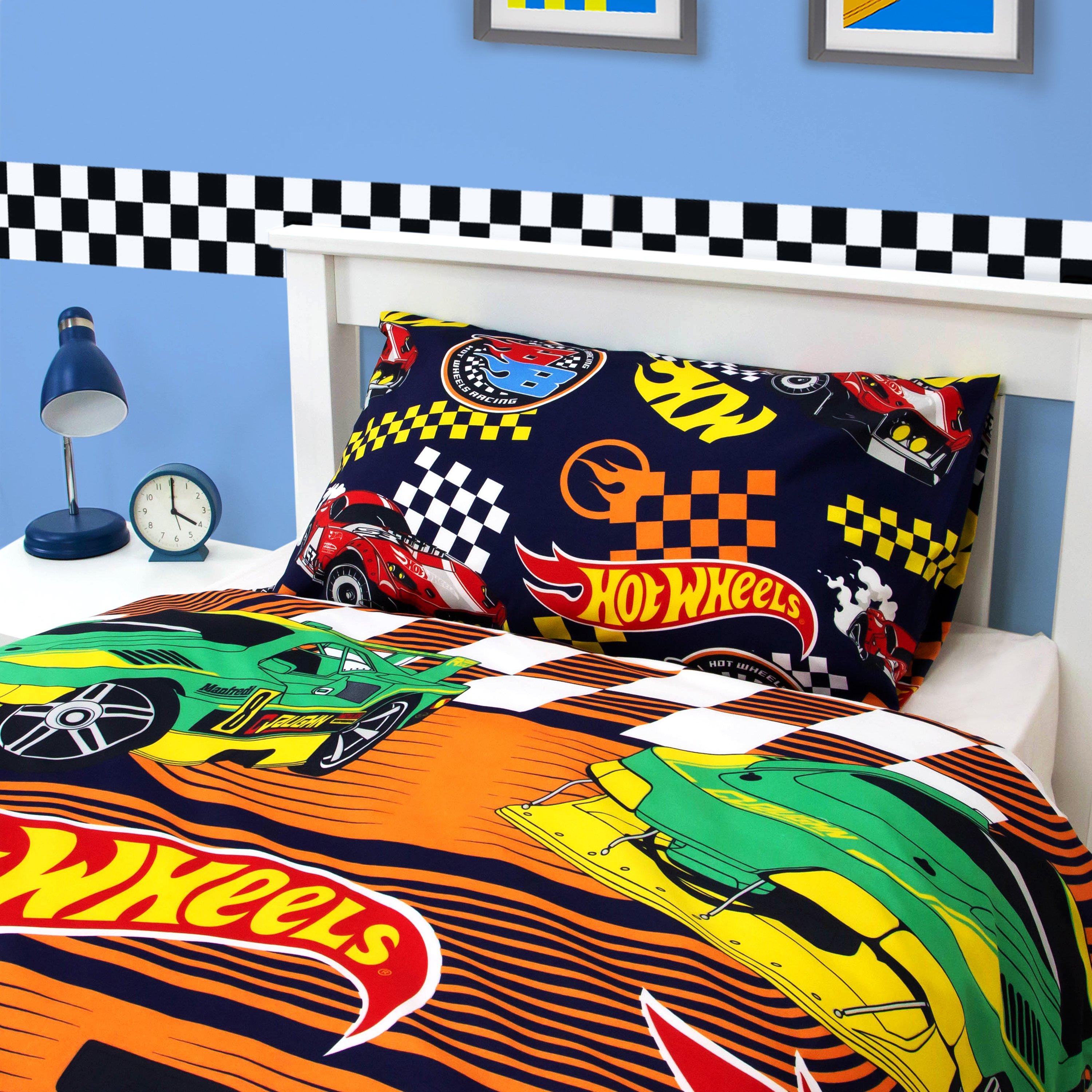 Multi - Hot Wheels - Hot Wheels Racer Single Rotary Duvet - 2