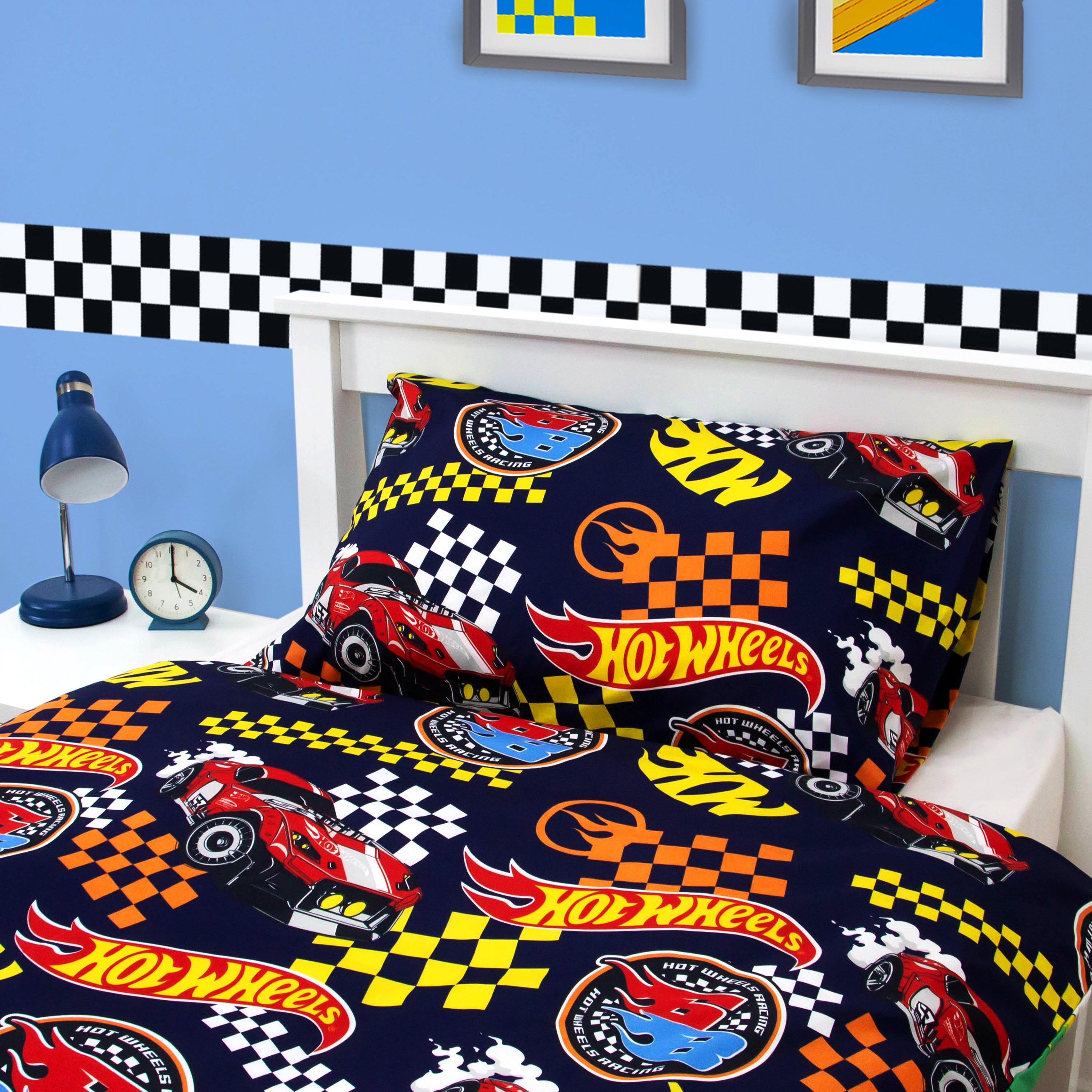 Multi - Hot Wheels - Hot Wheels Racer Single Rotary Duvet - 5
