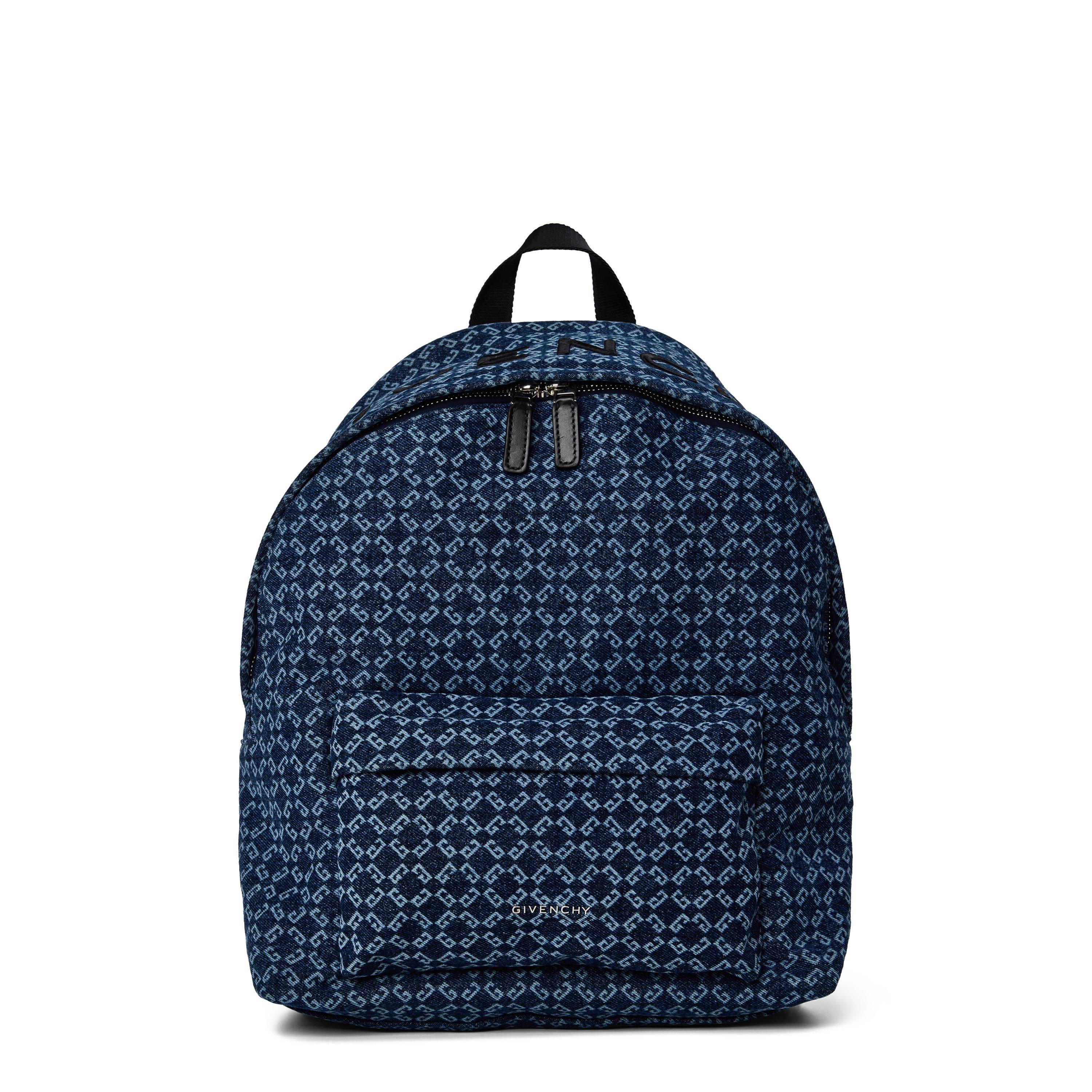 Blue - GIVENCHY - Men's Essential Denim Backpack - 1