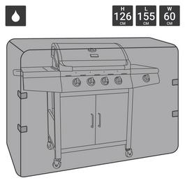 Charles Bentley Universal Waterproof BBQ Cover Large 4-5 Burner