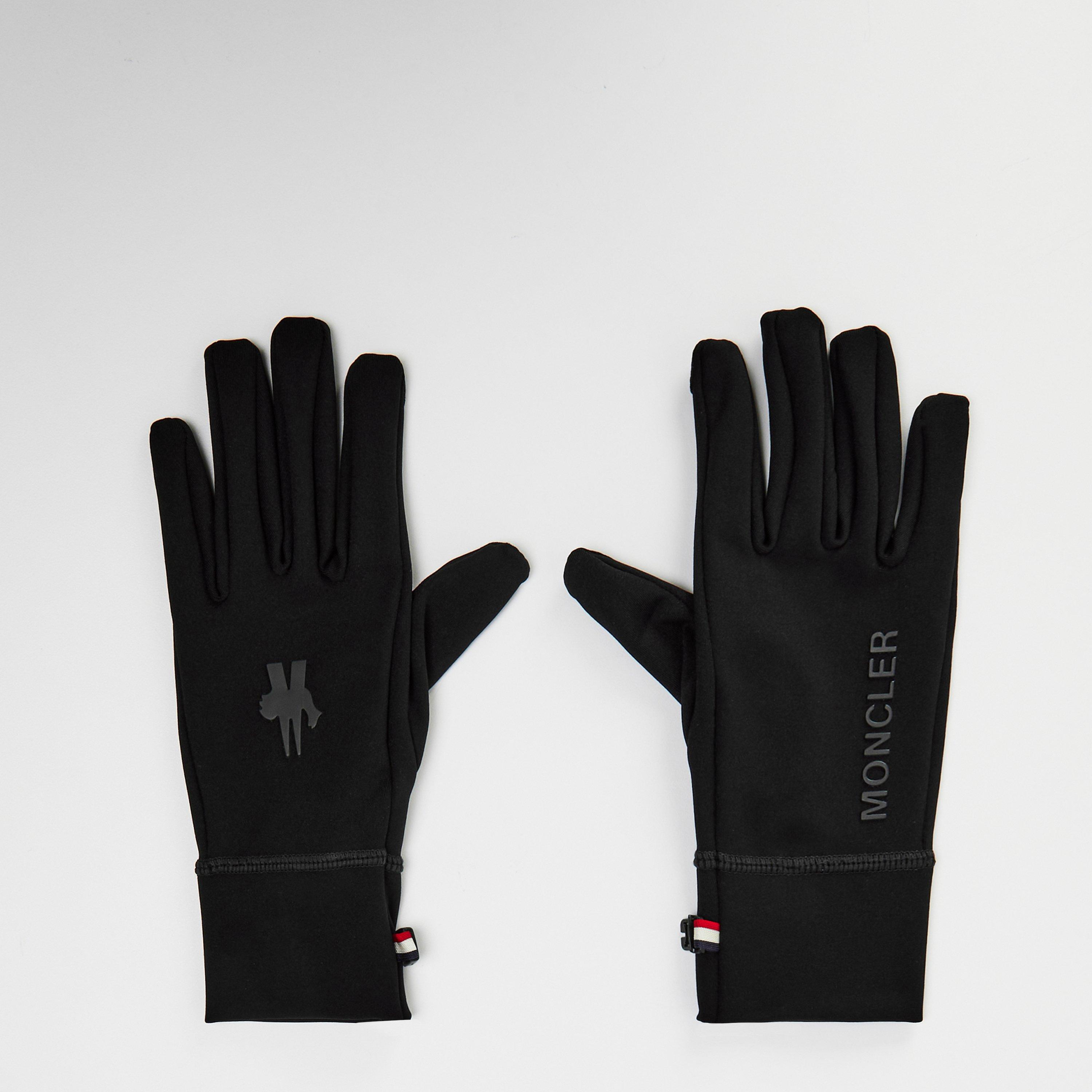 Black 999 - Moncler Grenoble - Women's Moncler Fleece Gloves - 1