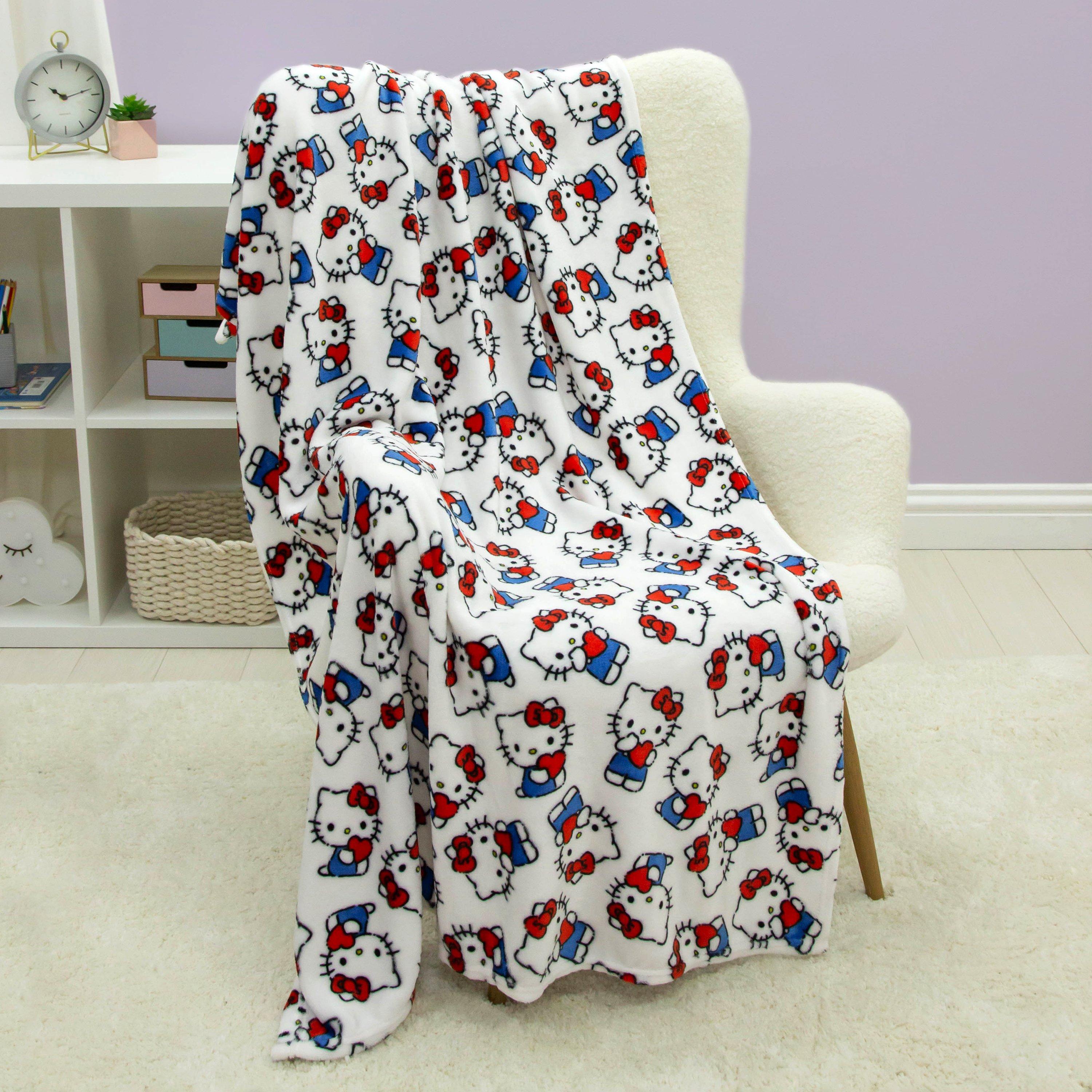 Hello Kitty  Kids Fleece Blanket - 