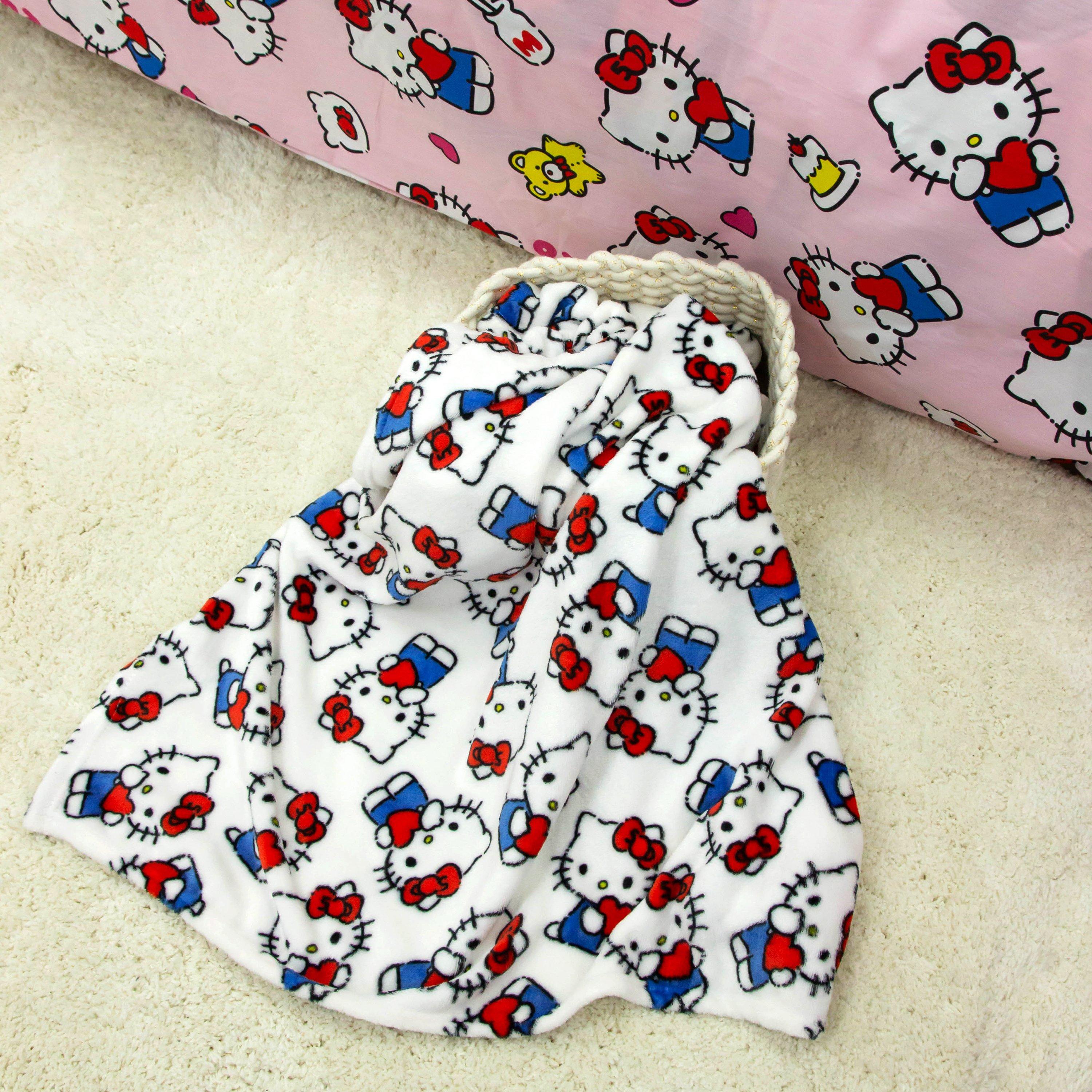 Multi - Hello Kitty - Fleece Blanket - 3