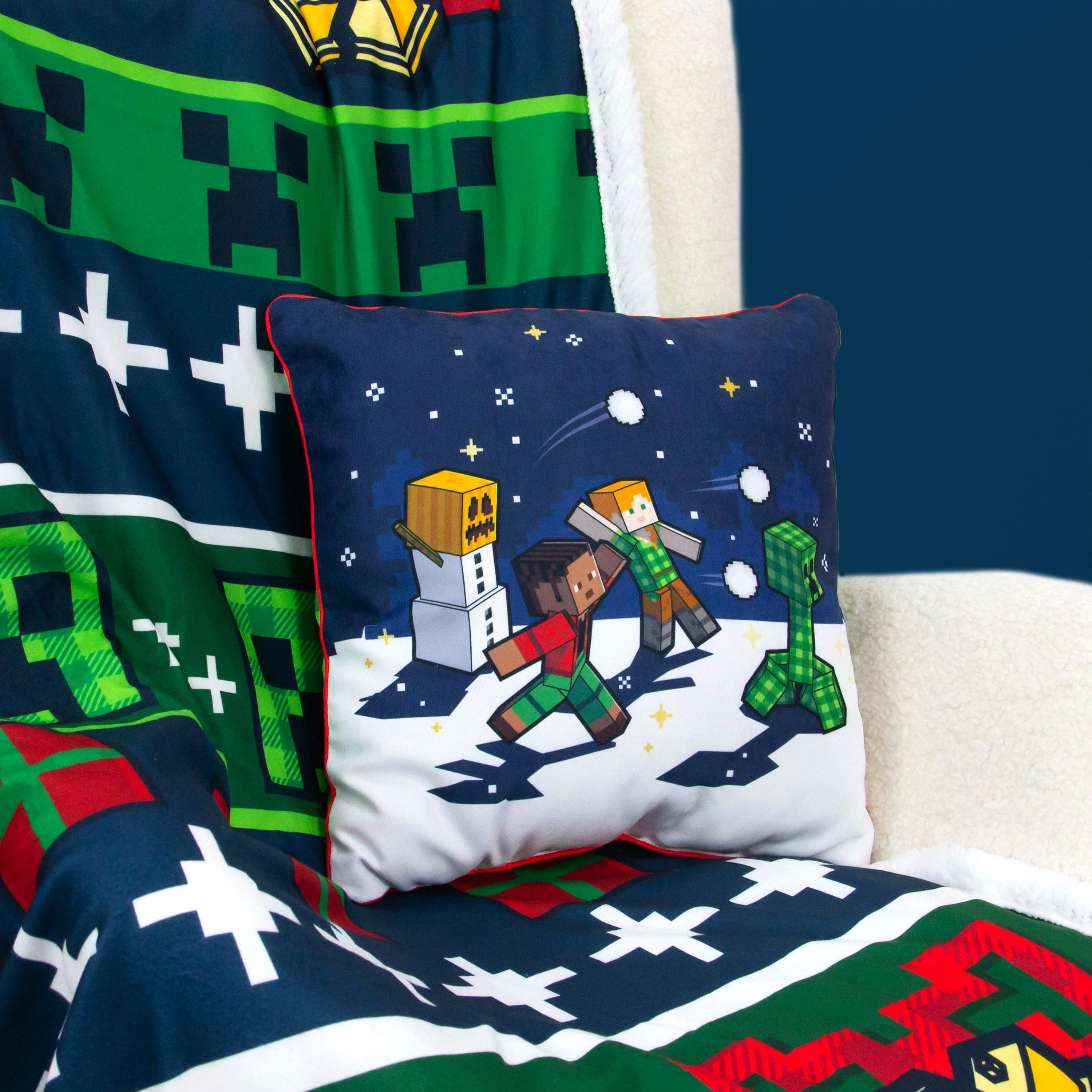Multi - Minecraft - Christmas Cushion - 1