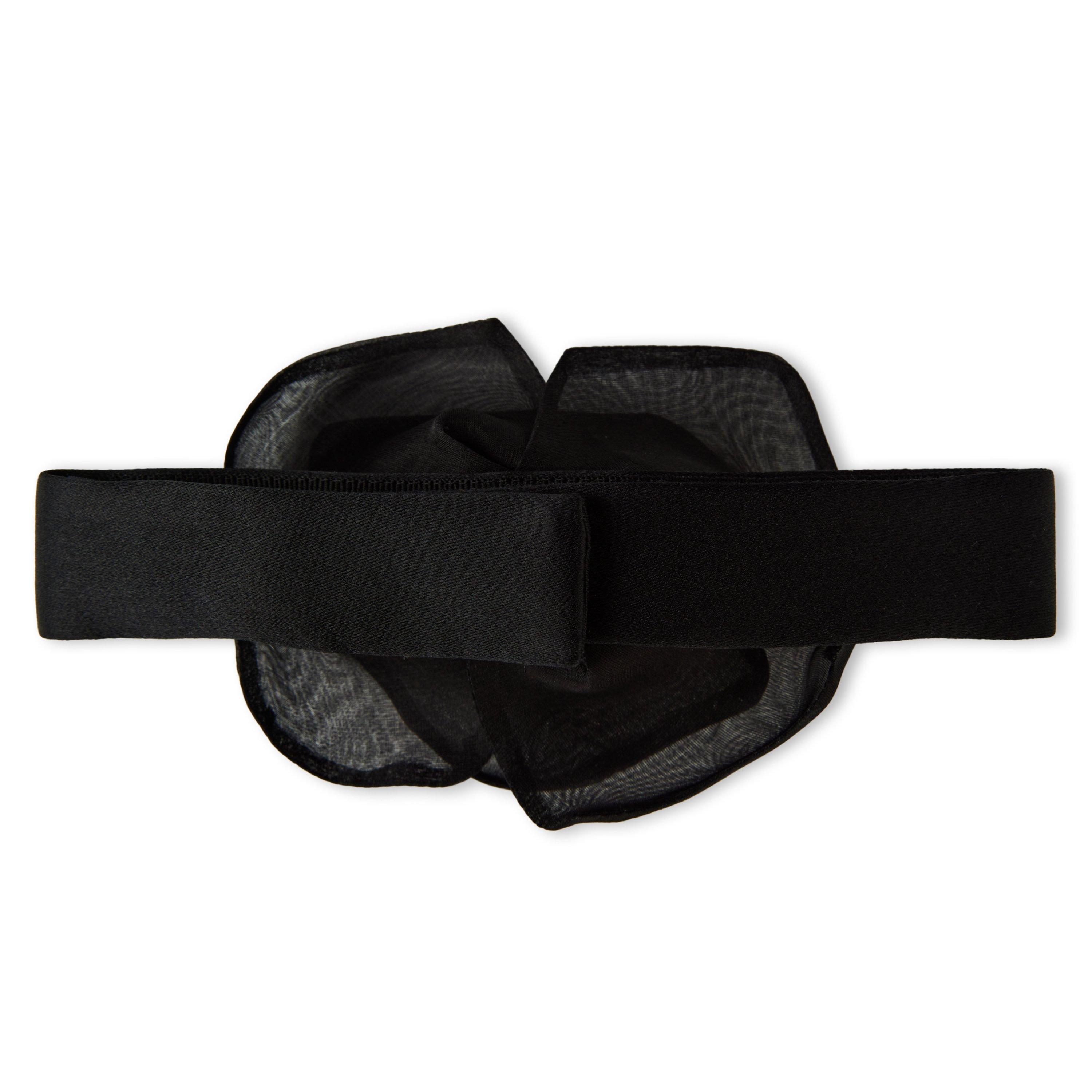 Black N0000 - Dolce and Gabbana - Flower-Applique Bow Tie - 2