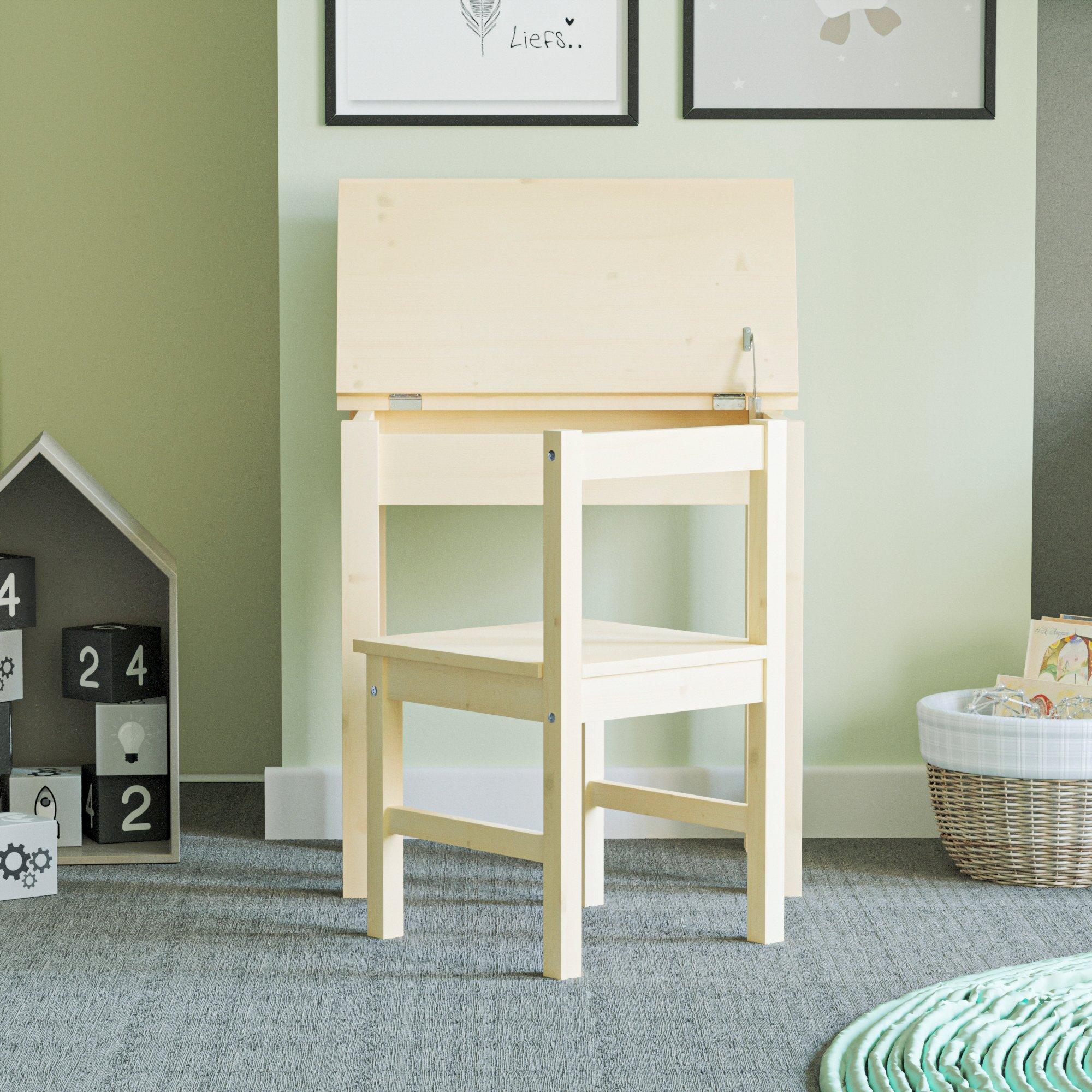 Pine - Lassic - Junior Vida Aries Desk & Chair - 3