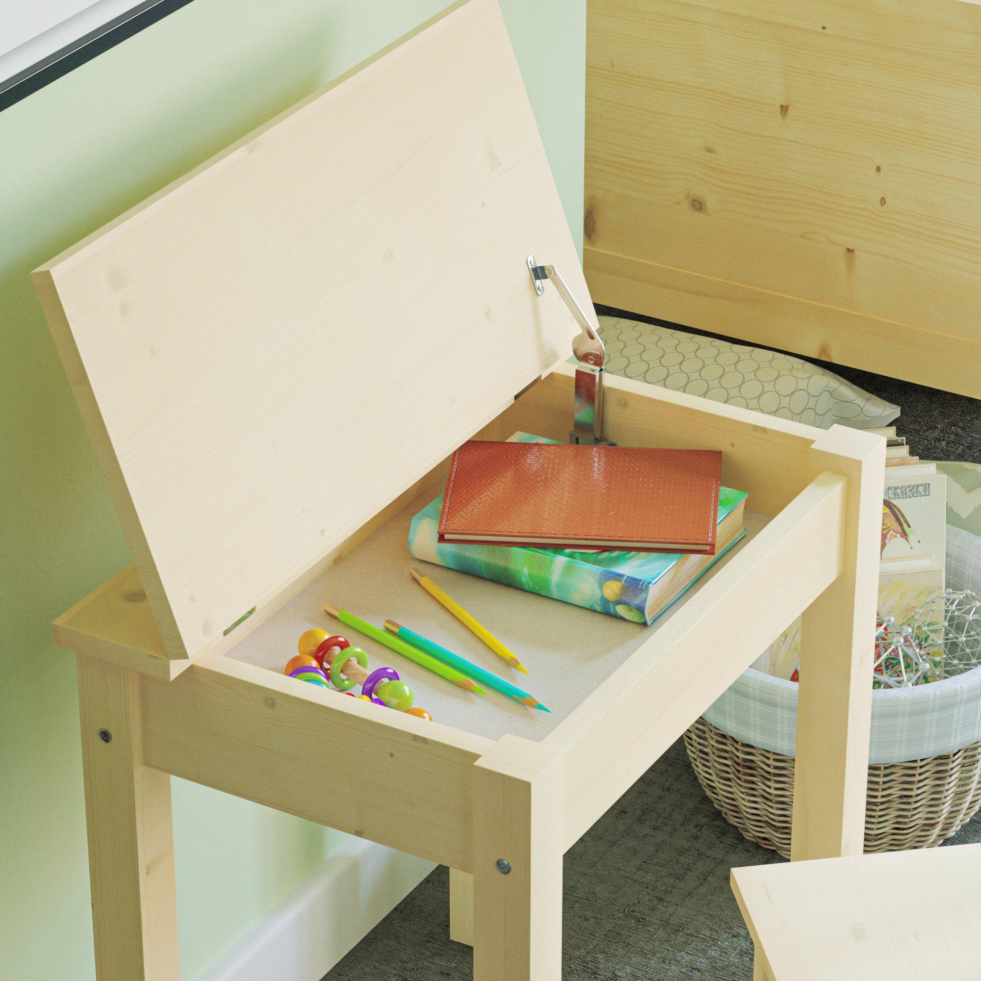 Pine - Lassic - Junior Vida Aries Desk & Chair - 5