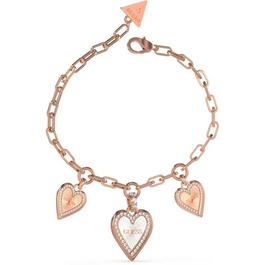 Guess Triple Heart Paperlink Bracelet