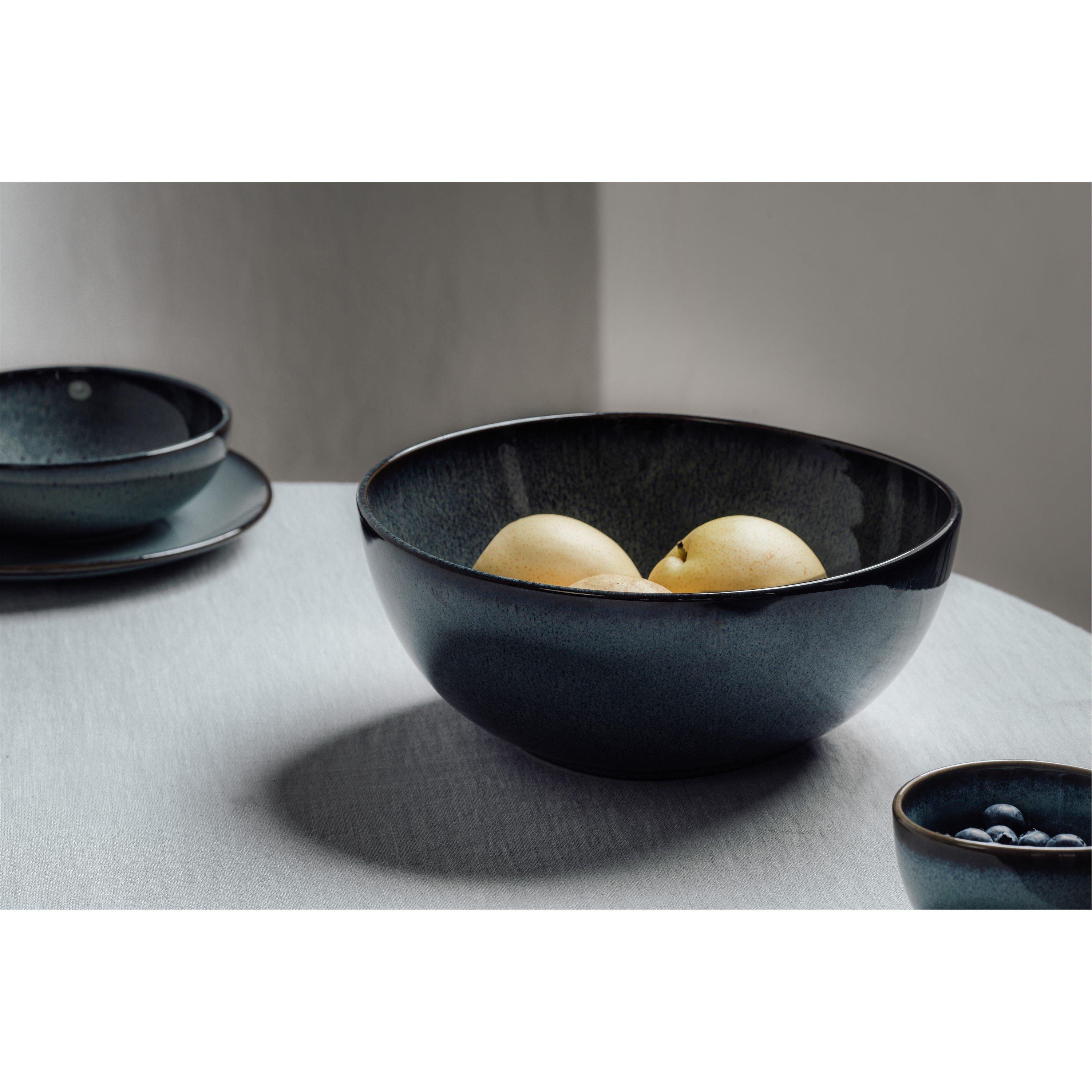 Gris - Villeroy and Boch - Lave Serving Bowl Set of 2 - 2