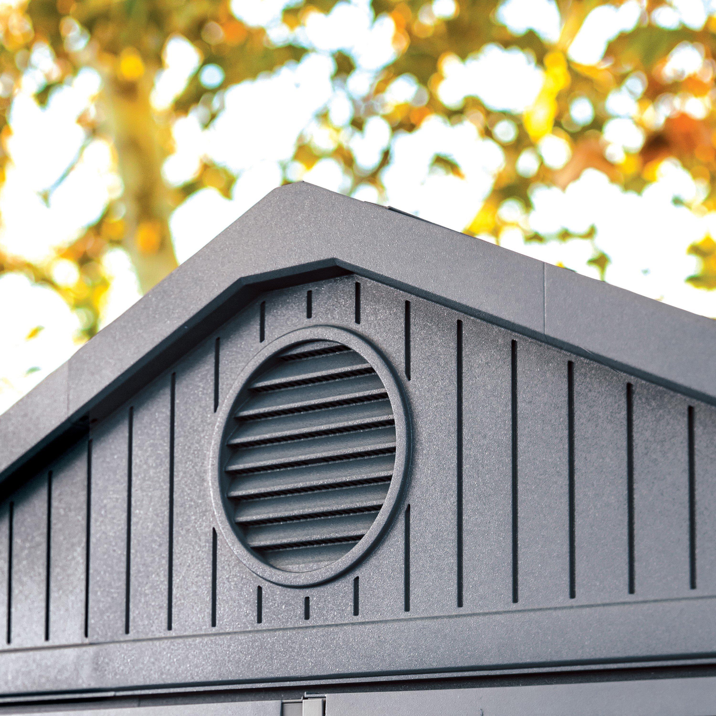 Grey - Keter - Darwin 4x6ft Shed - 5