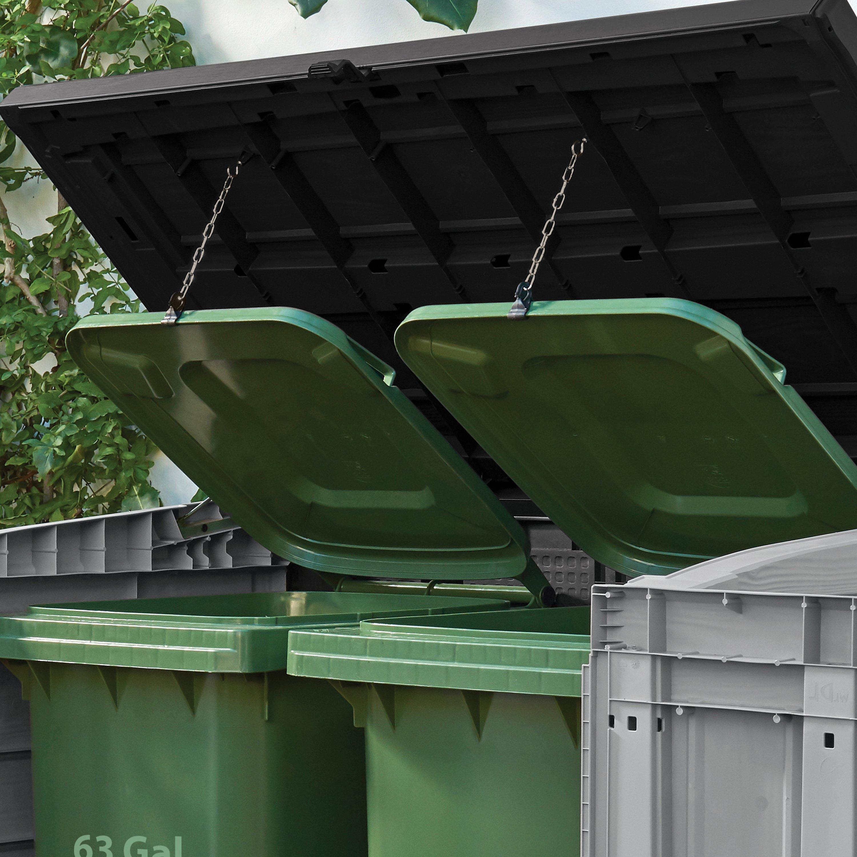 Grey - Keter - Store It Out Max 1200L Storage Box - 6