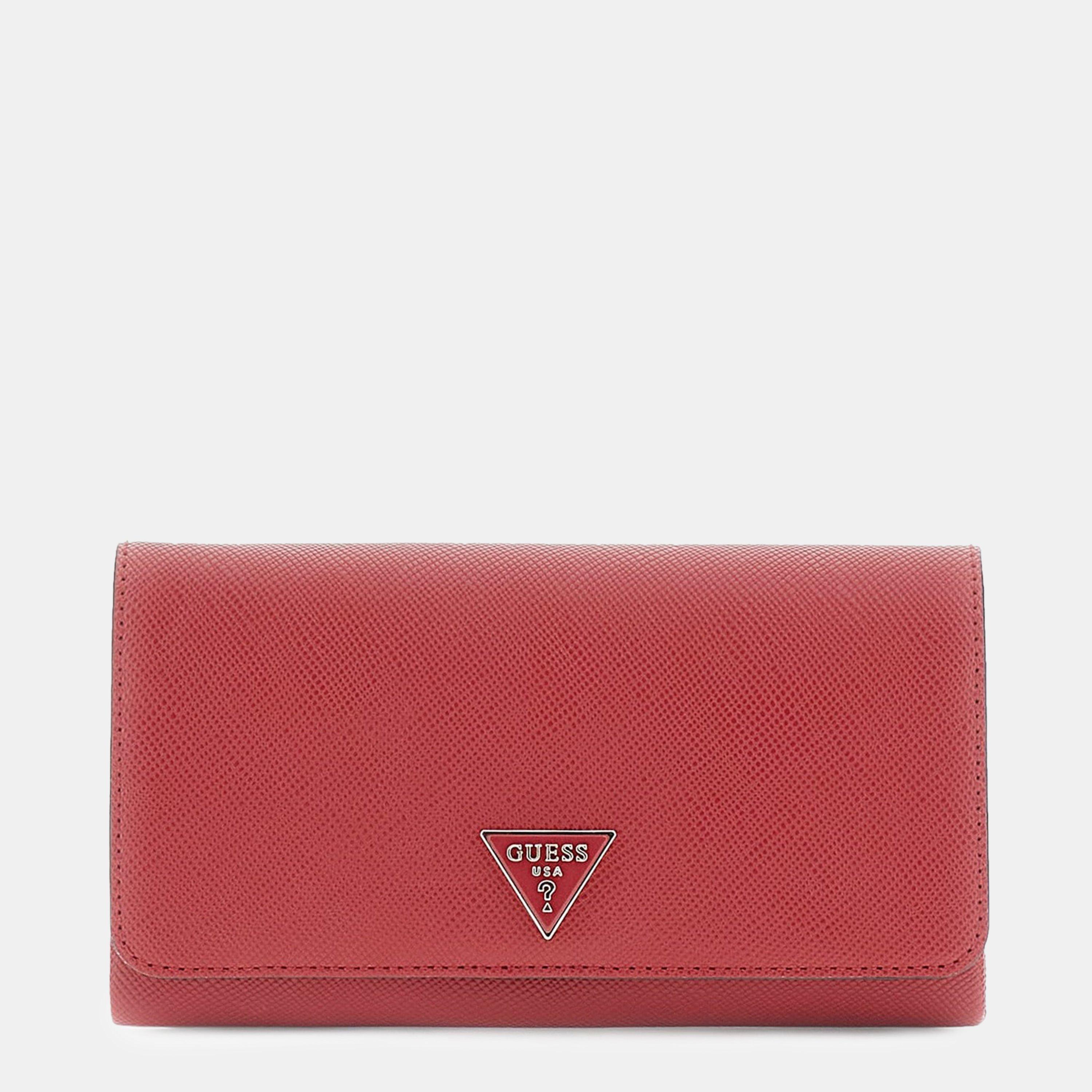 Guess Women's Noelle Clutch Bag - Carmine