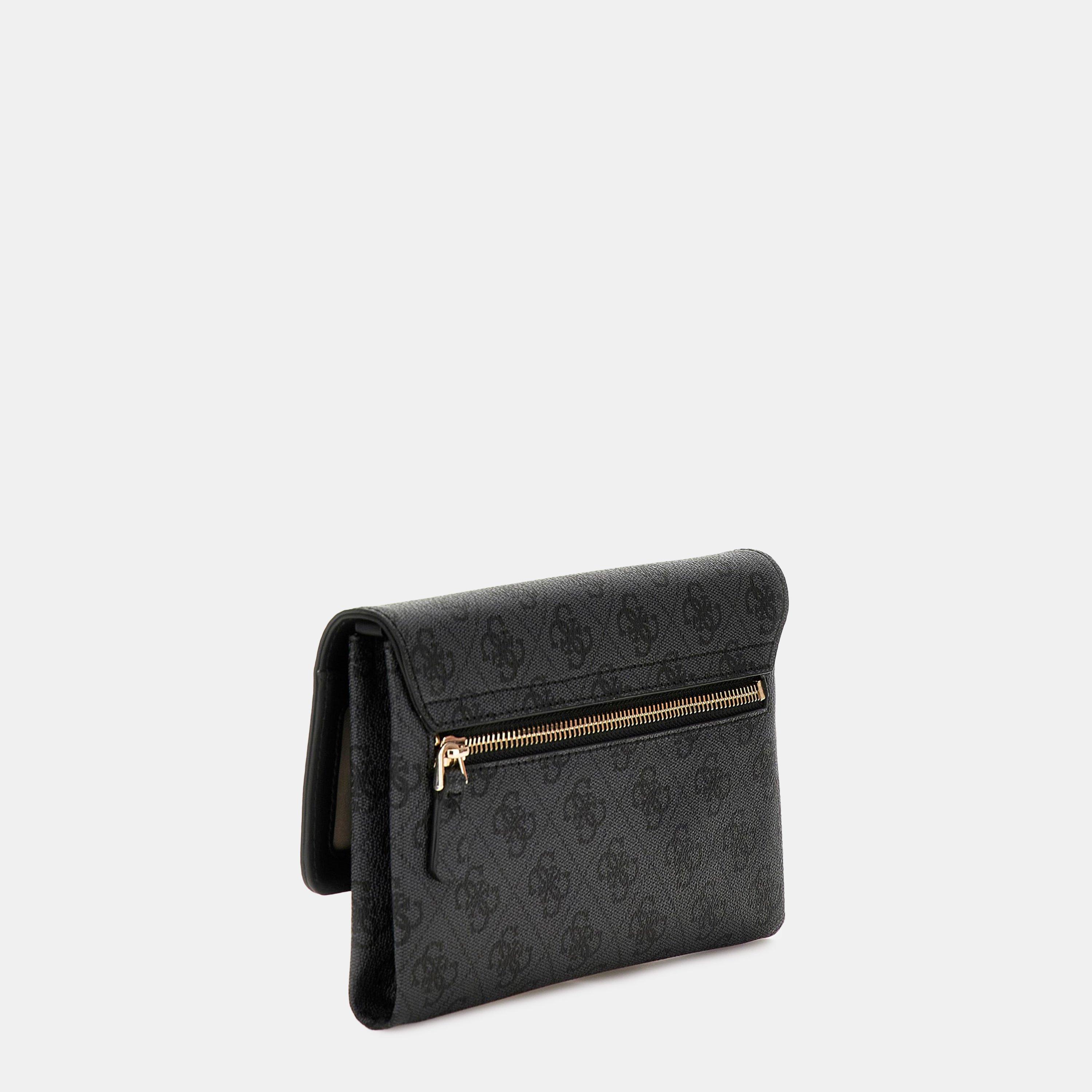 Black - Guess - Women's Noelle Clutch Bag - 2