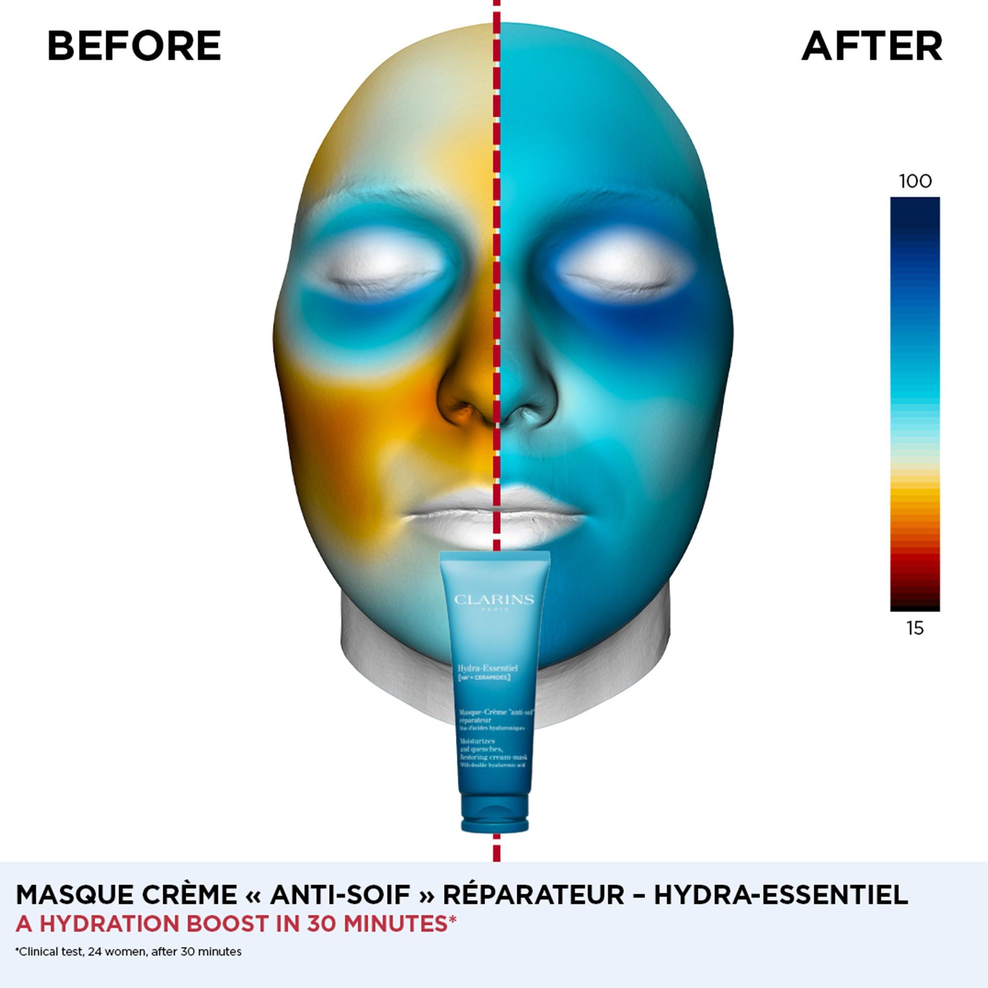 None - Clarins - Hydra-Essentiel Face Mask - 6