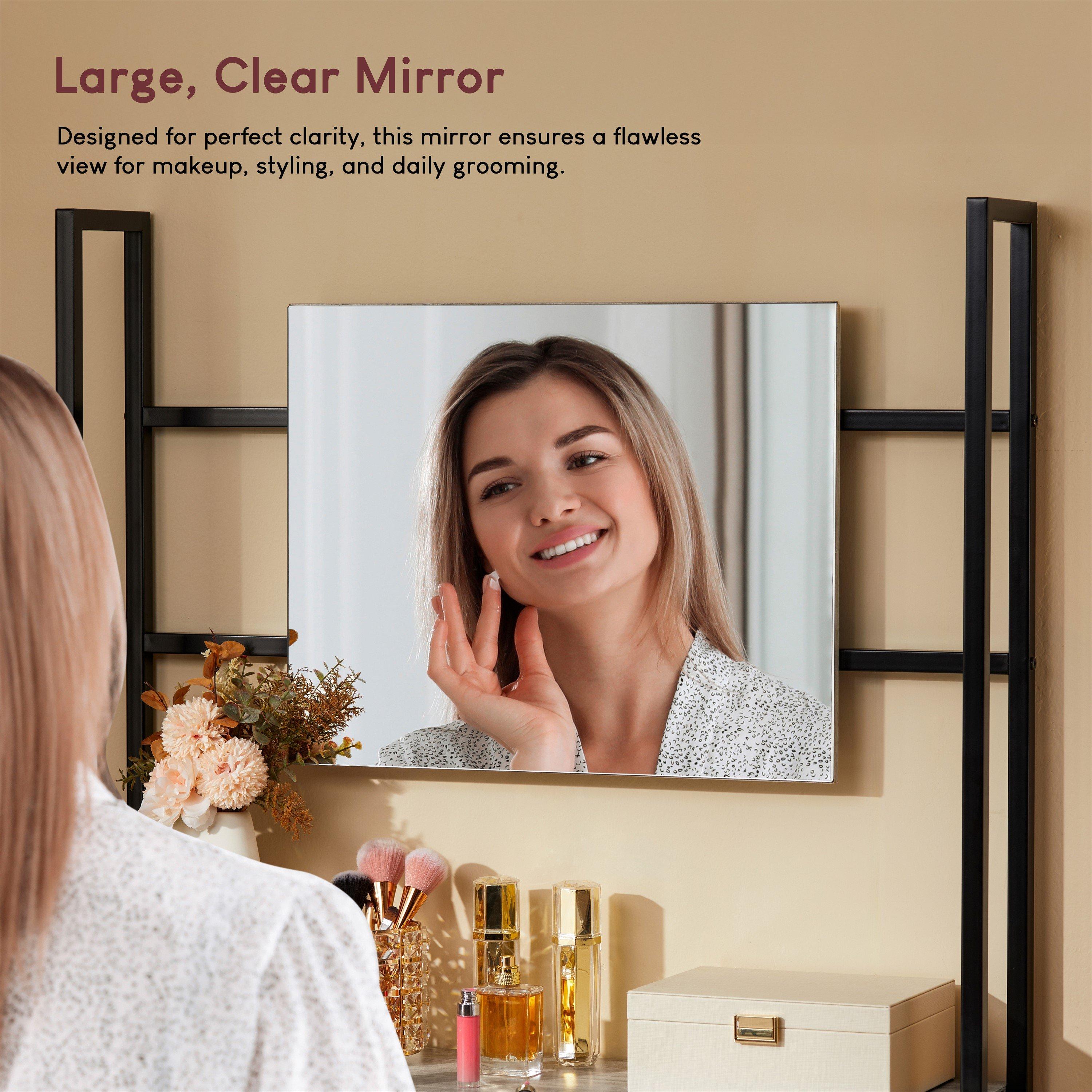 Grey - Lassic - Vida Designs Brooklyn 1 Drawer Dressing Table - 6