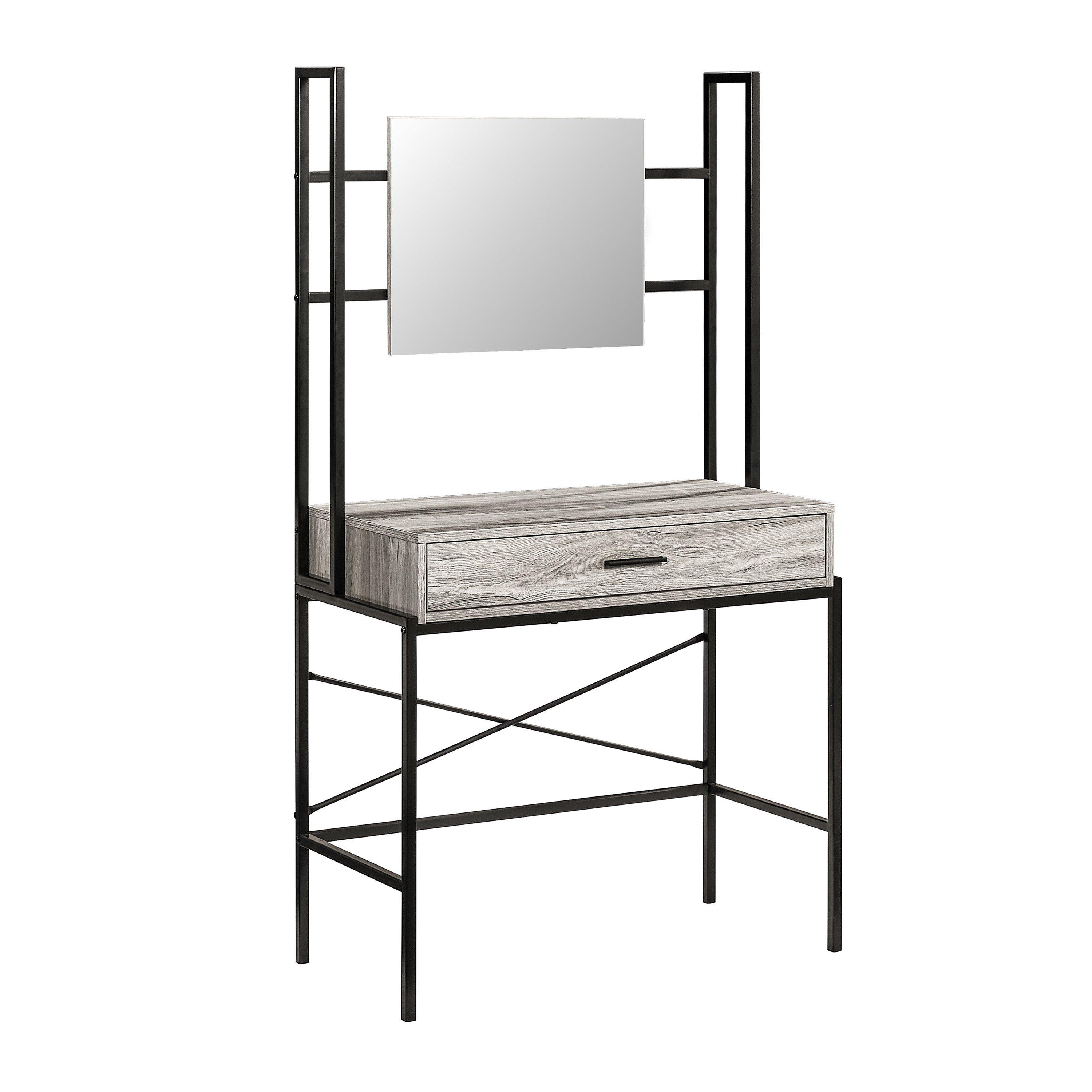Grey - Lassic - Vida Designs Brooklyn 1 Drawer Dressing Table - 7
