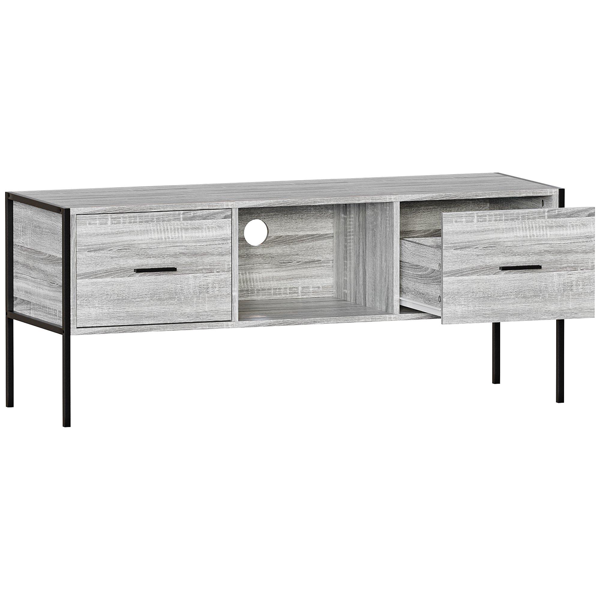 Grey - Lassic - Vida Designs Brooklyn 2 Drawer TV Unit - 7