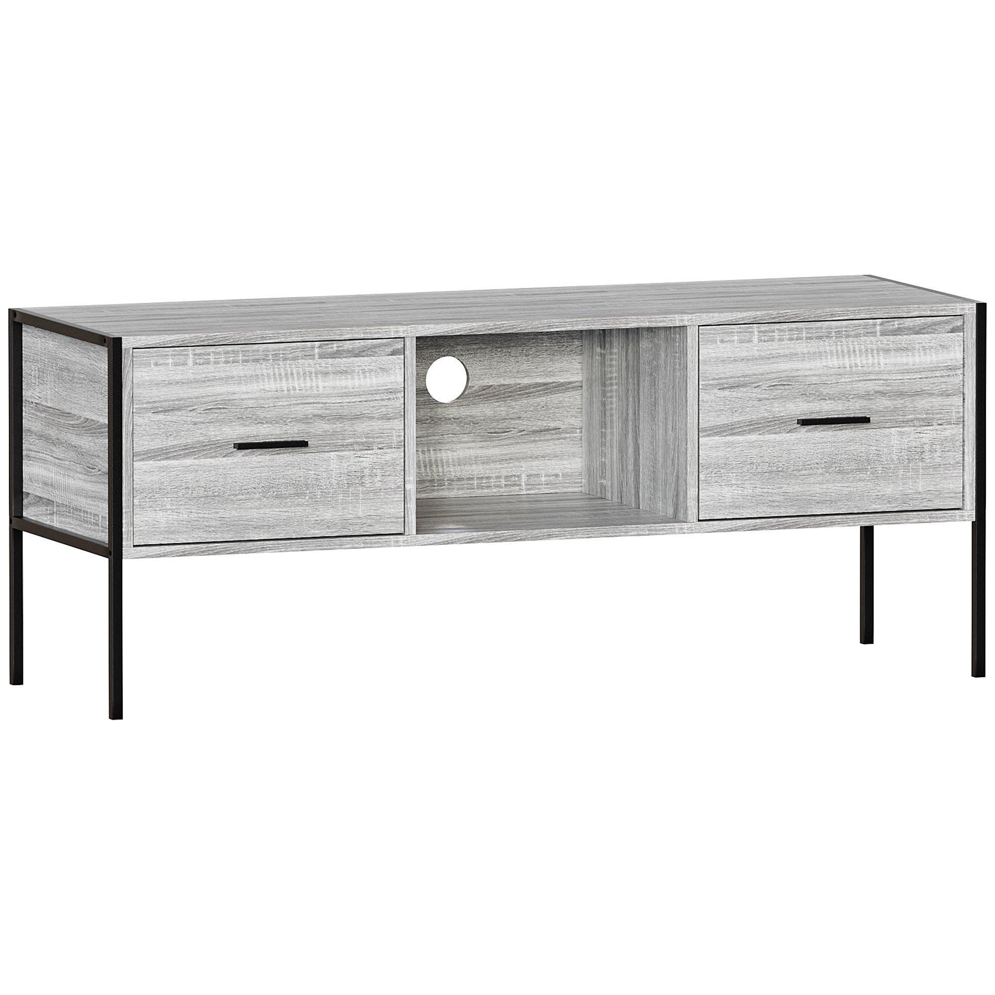 Grey - Lassic - Vida Designs Brooklyn 2 Drawer TV Unit - 8