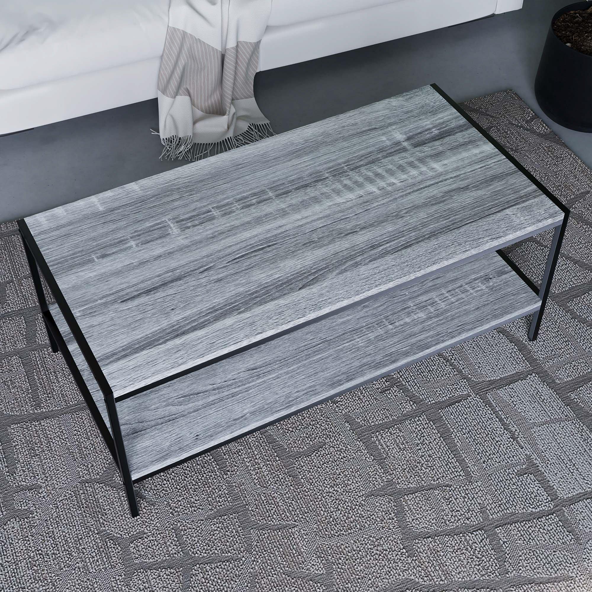 Grey - Lassic - Vida Designs Brooklyn Coffee Table - 5
