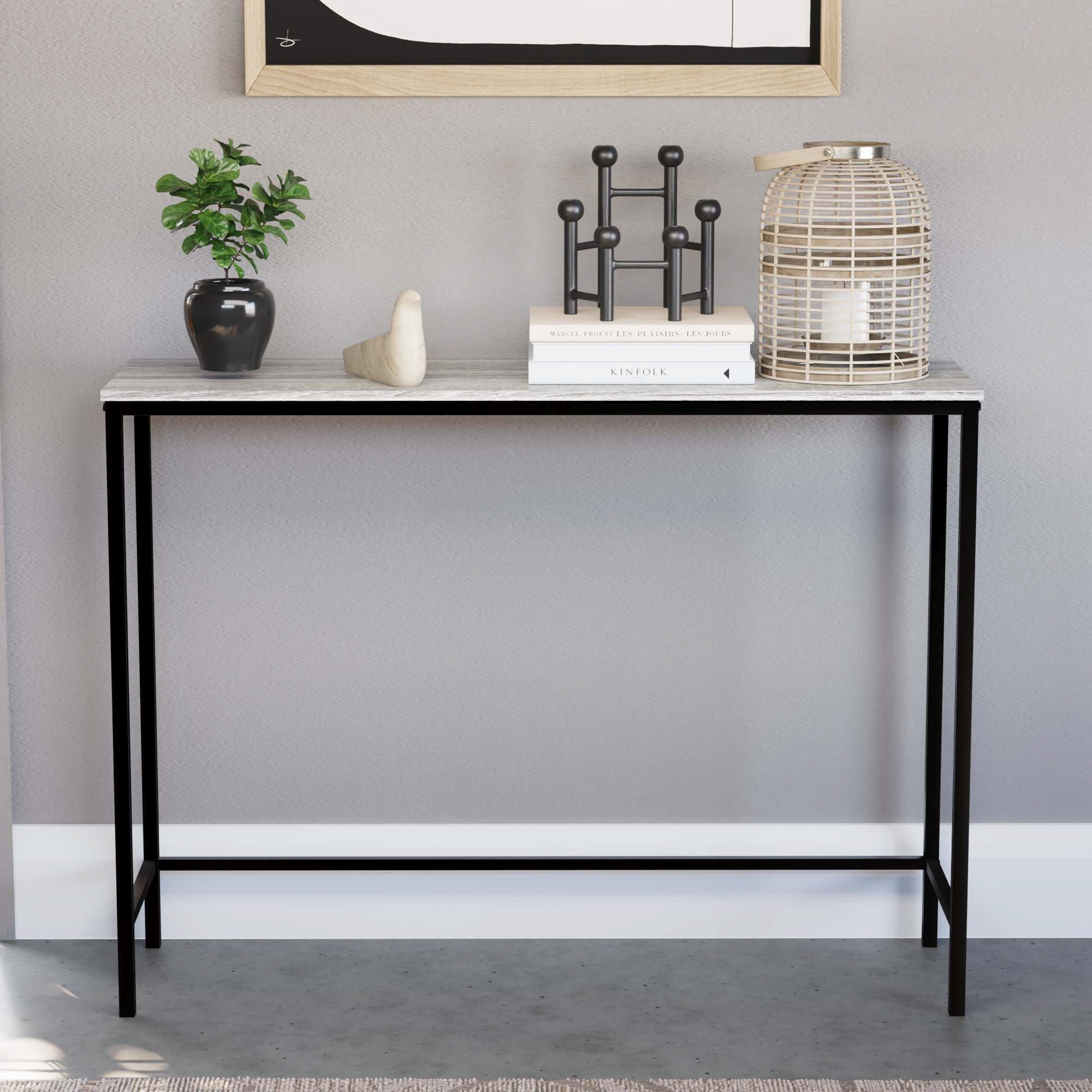 Grey - Lassic - Vida Designs Brooklyn Console Table - 3