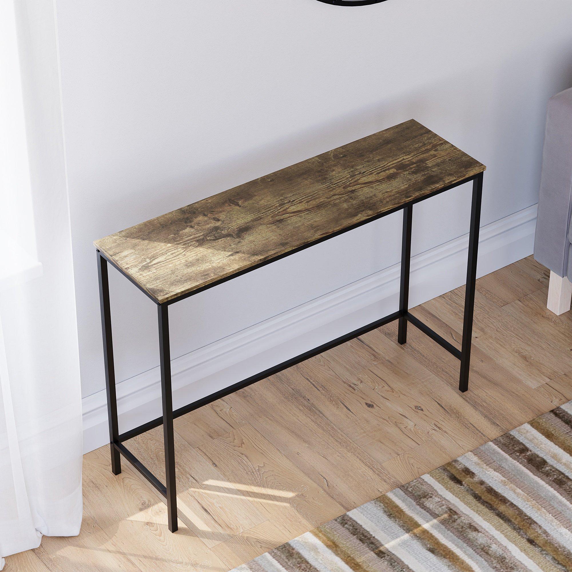 Dark Wood - Lassic - Vida Designs Brooklyn Console Table - 6