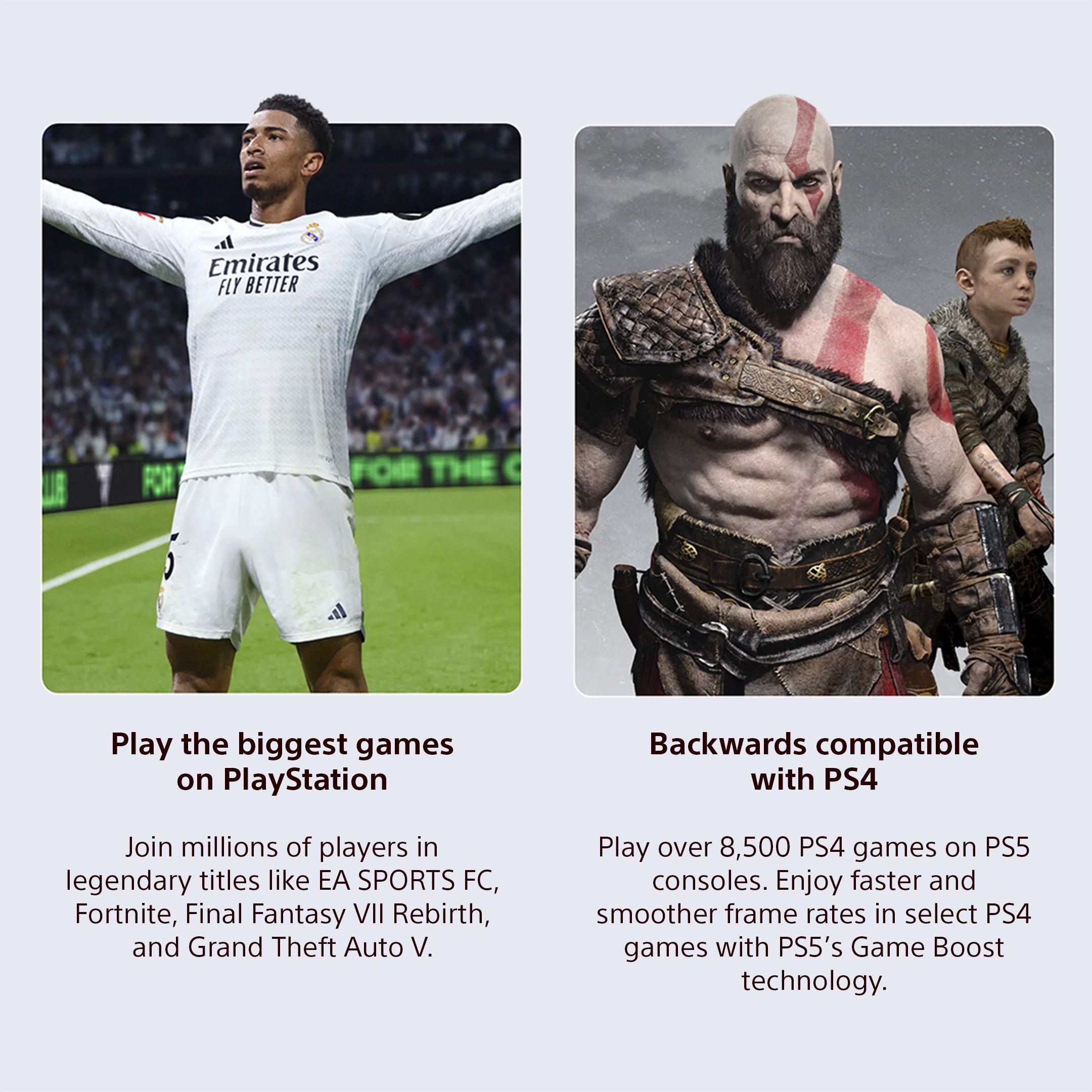 White - PlayStation - PlayStation 5 Slim Disc Console - 10