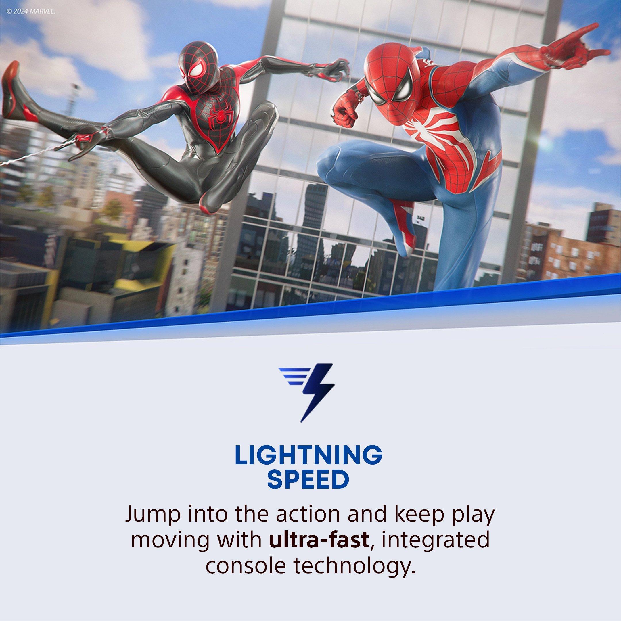 White - PlayStation - 5 Slim Digital Console - 9