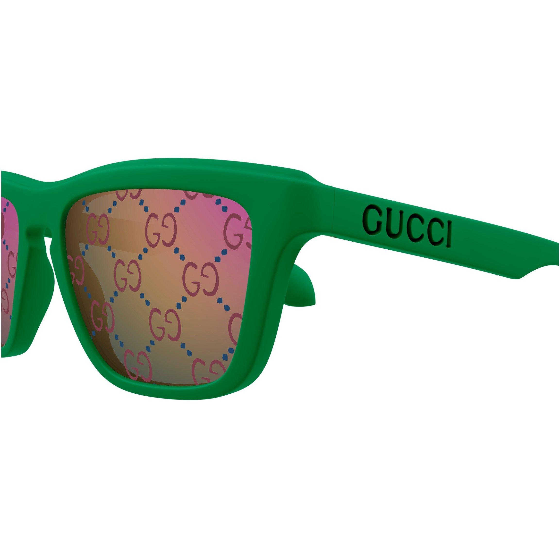 Green/Blue - Gucci - Men's Wayfarer Sunglasses - 3