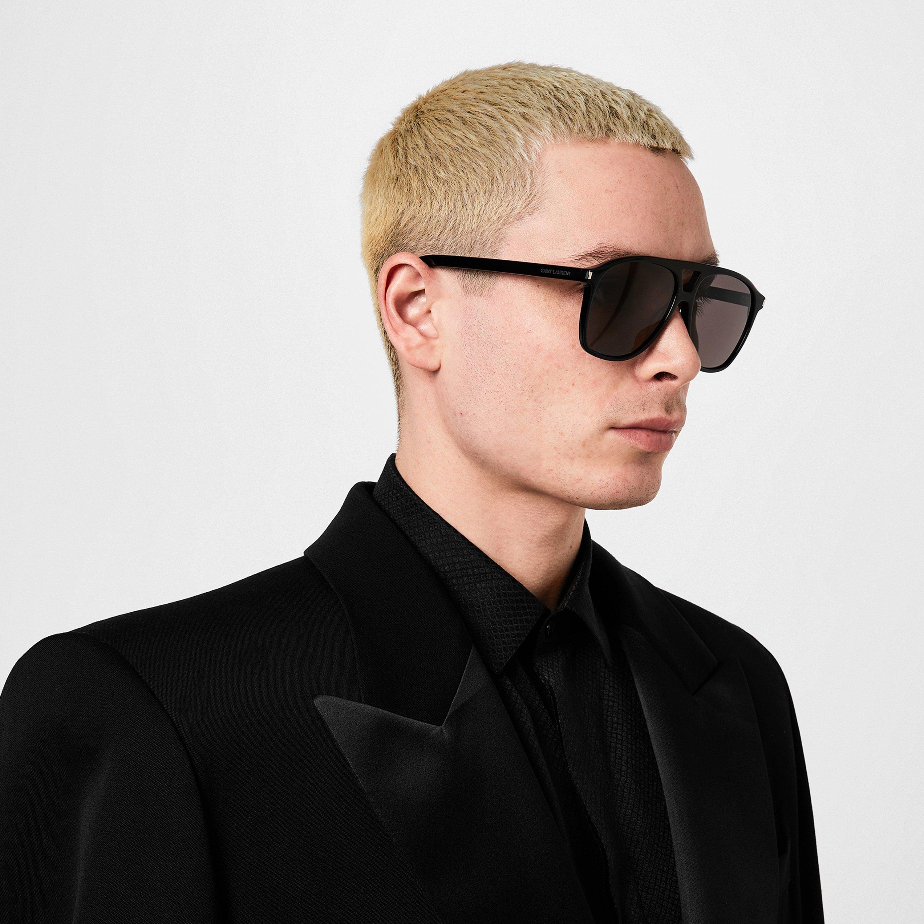 Black/Black - Saint Laurent - Dune Sunglasses - 2