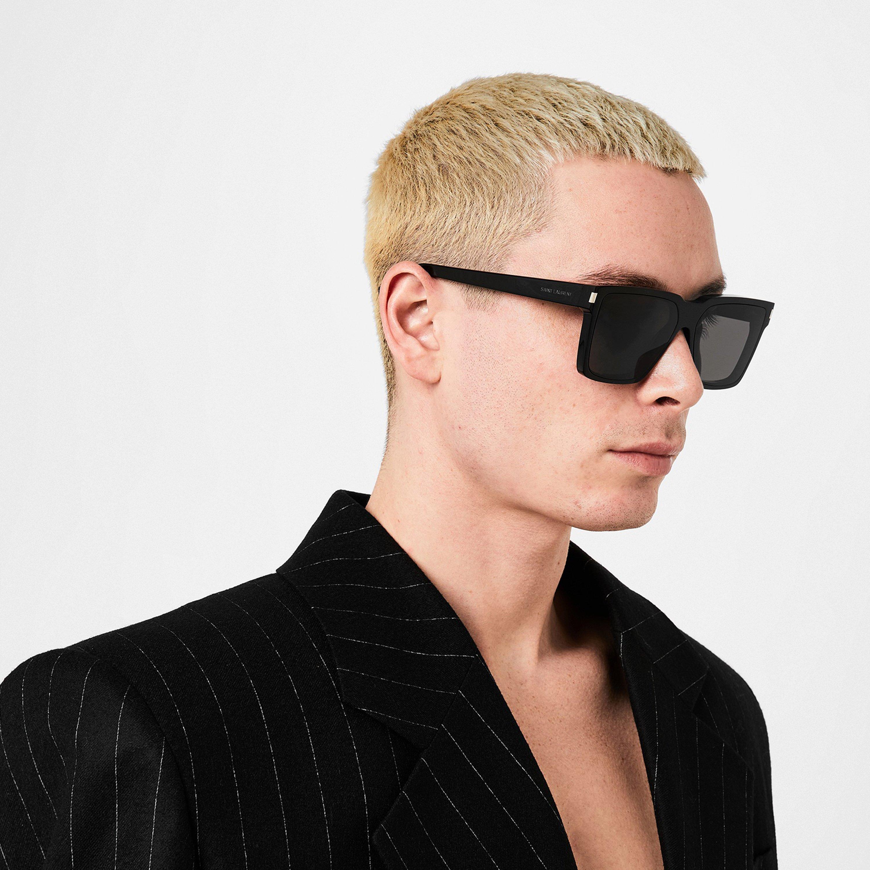 Black/Black - Saint Laurent - Wellington Sunglasses - 2