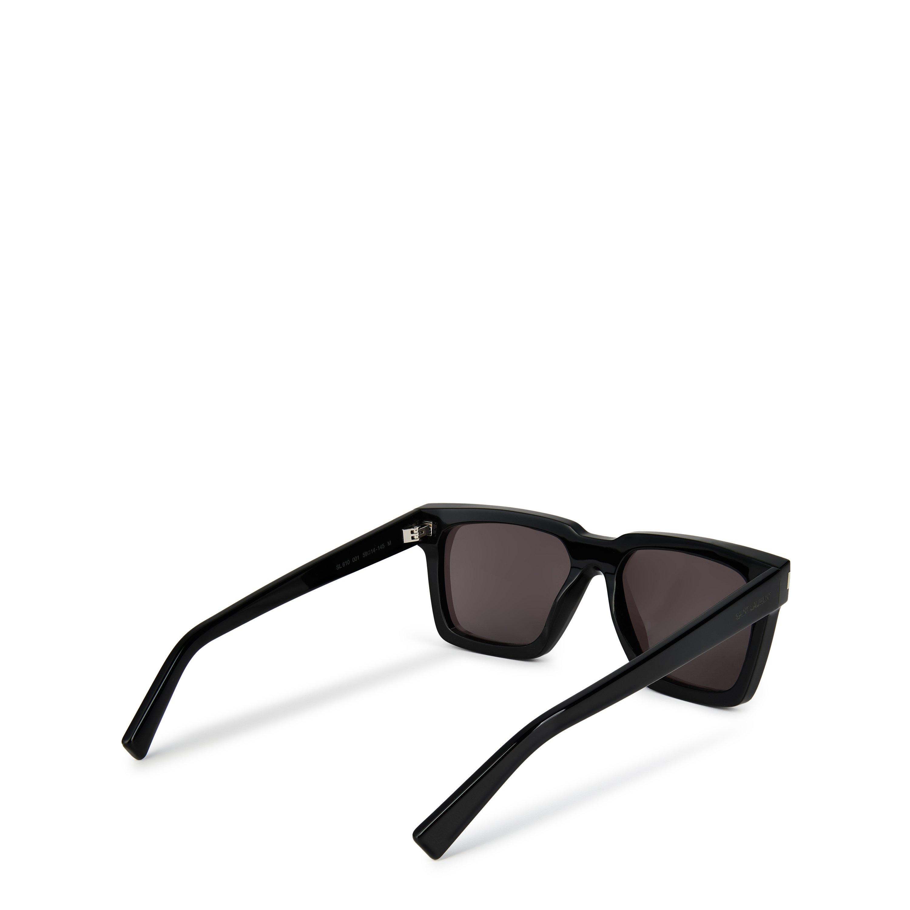 Black/Black - Saint Laurent - Wellington Sunglasses - 4