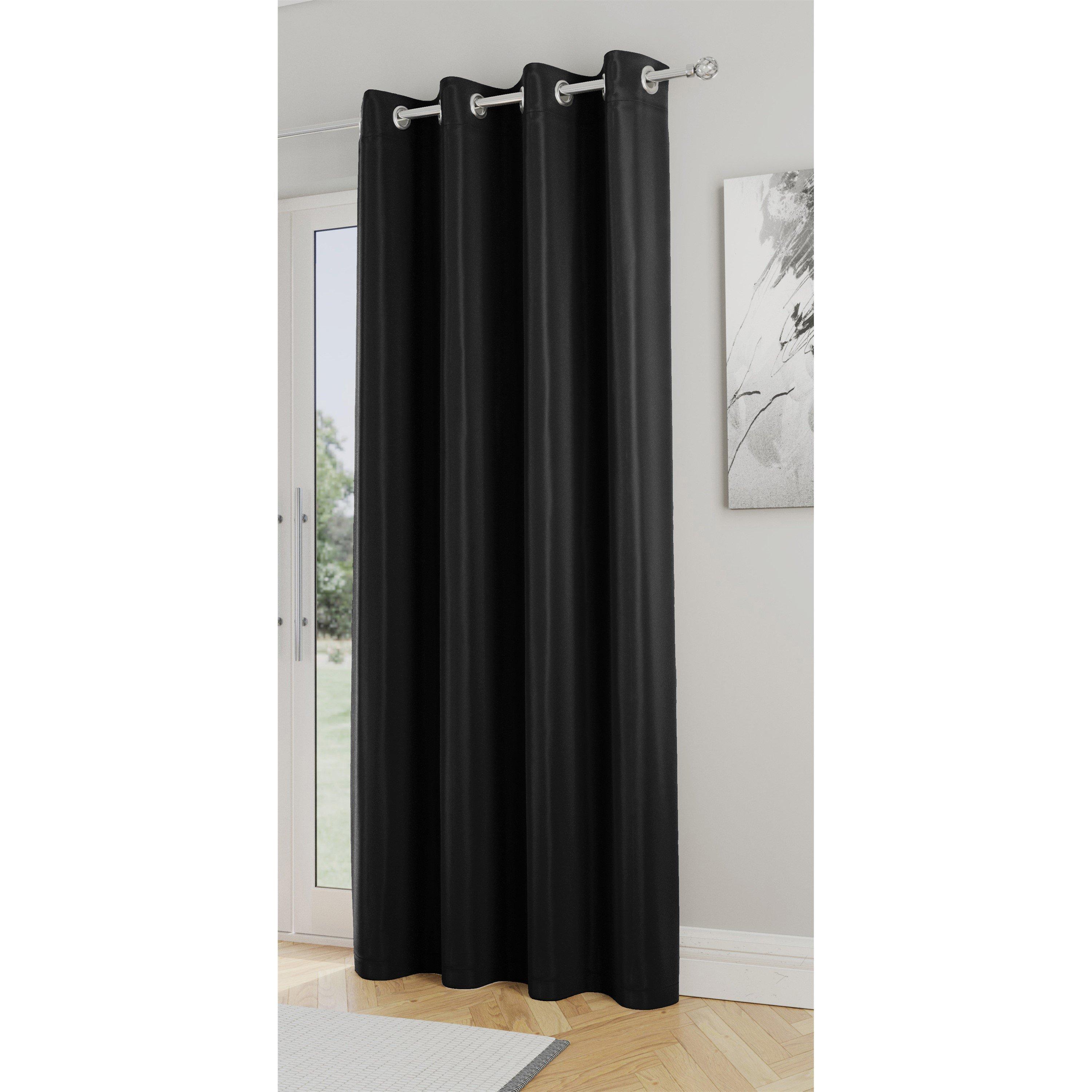 Plain Supersoft Thermal Blockout Door Curtain