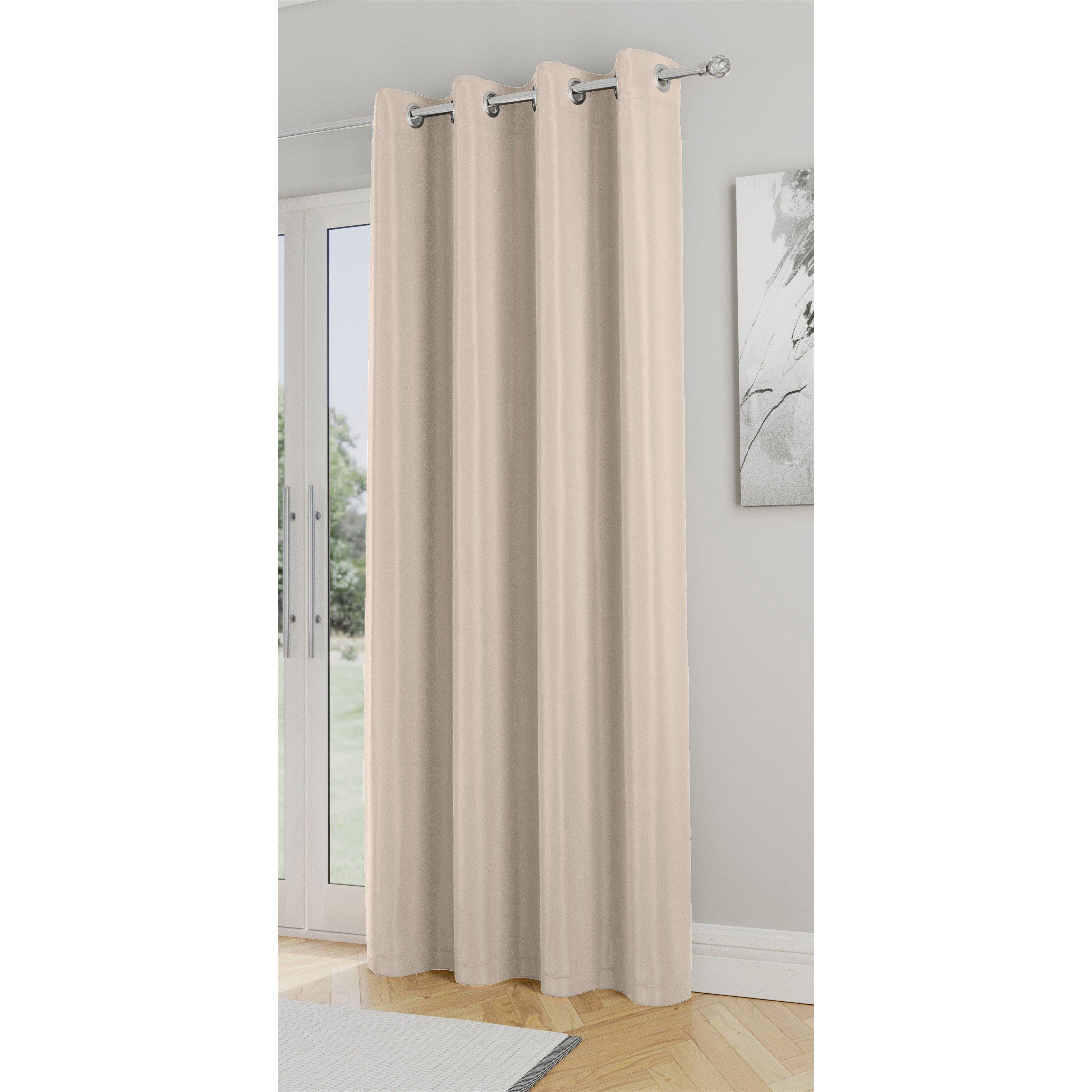 Plain Supersoft Thermal Blockout Door Curtain
