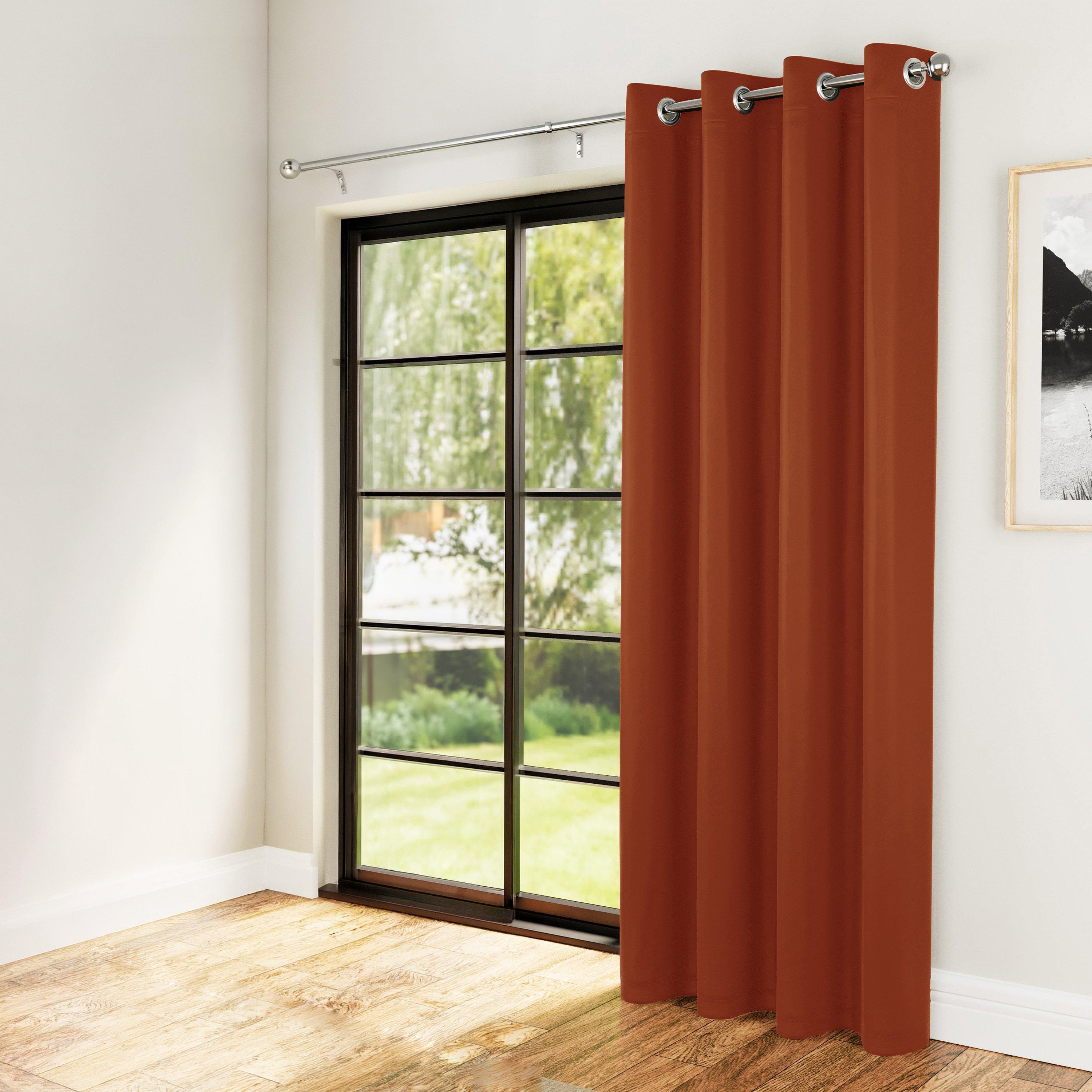 Plain Supersoft Thermal Blockout Door Curtain