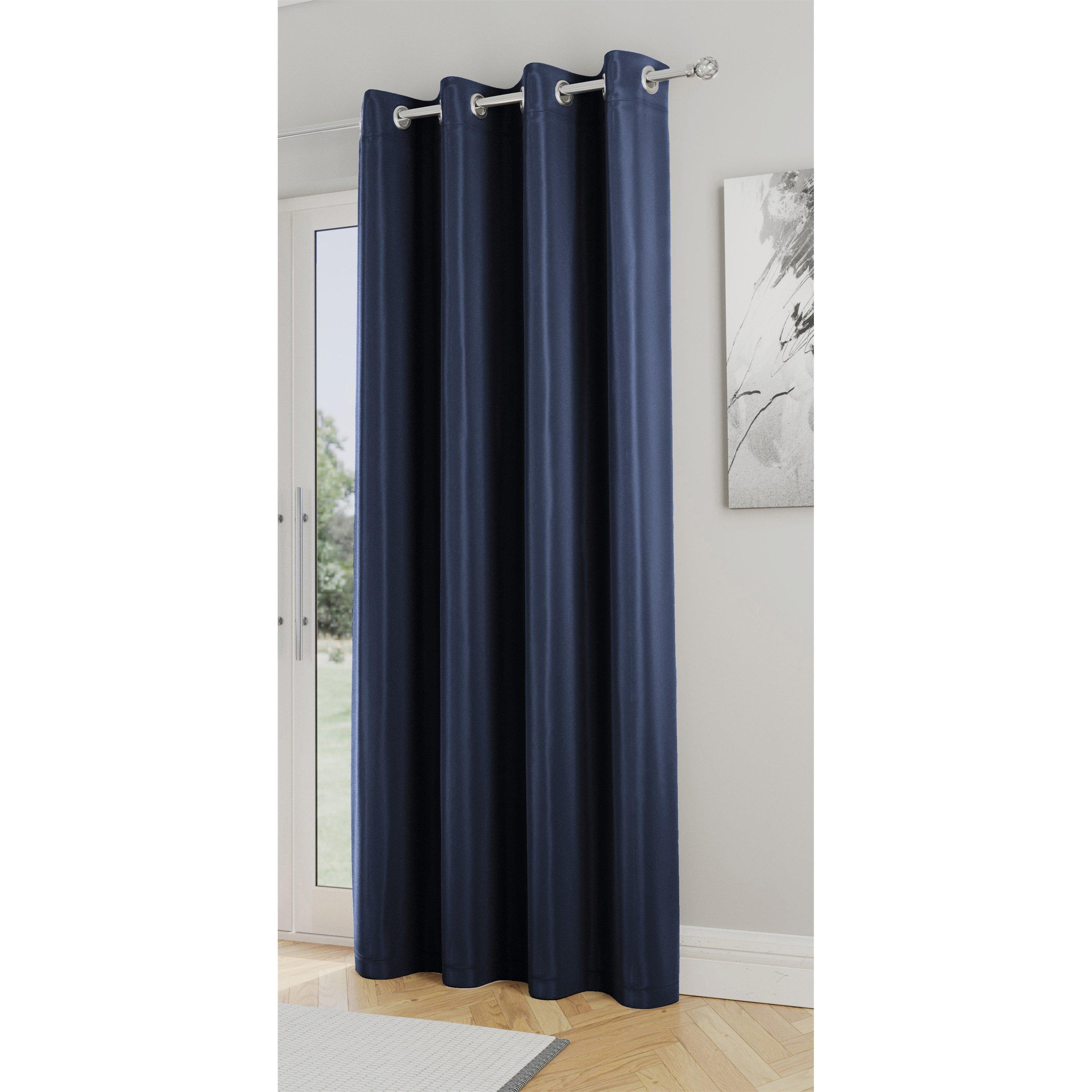 Plain Supersoft Thermal Blockout Door Curtain